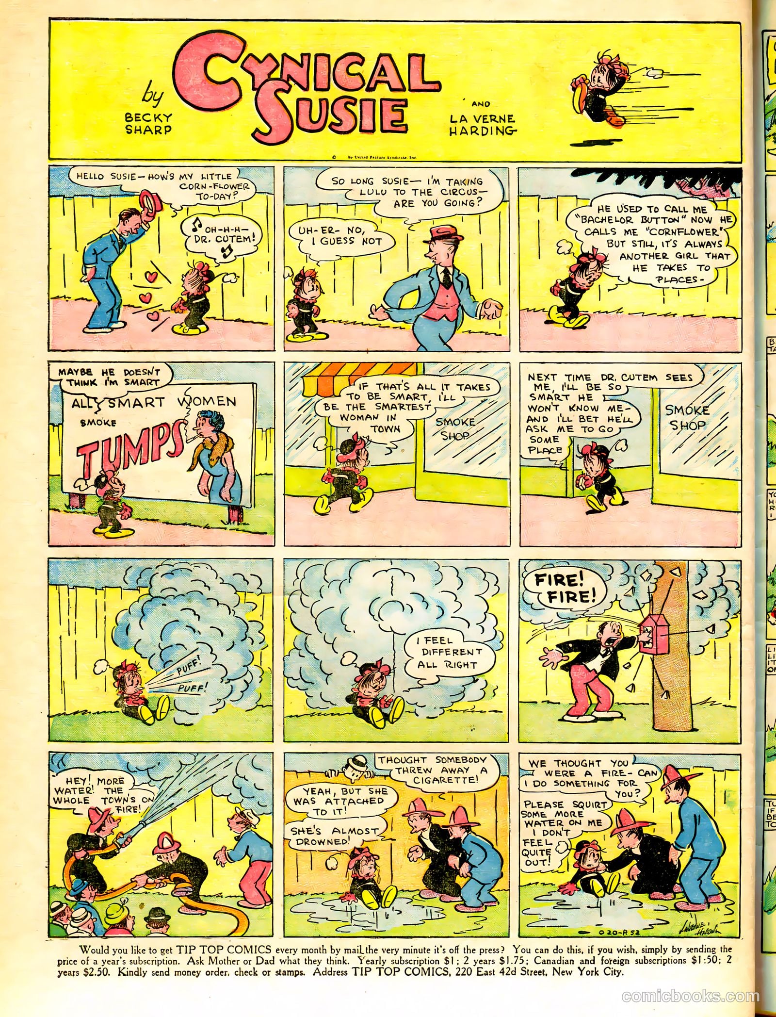 Tip Topper Comics #14 (1951) — page 49 of 58