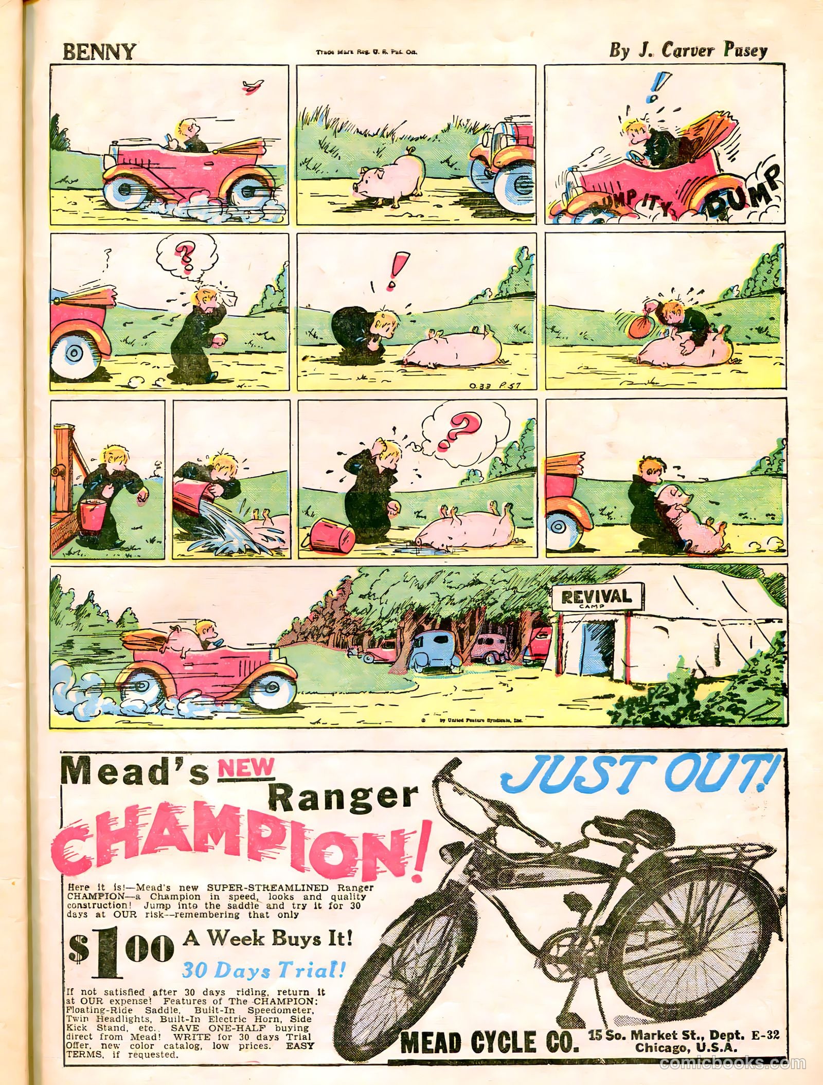 Tip Topper Comics #14 (1951) — page 54 of 58