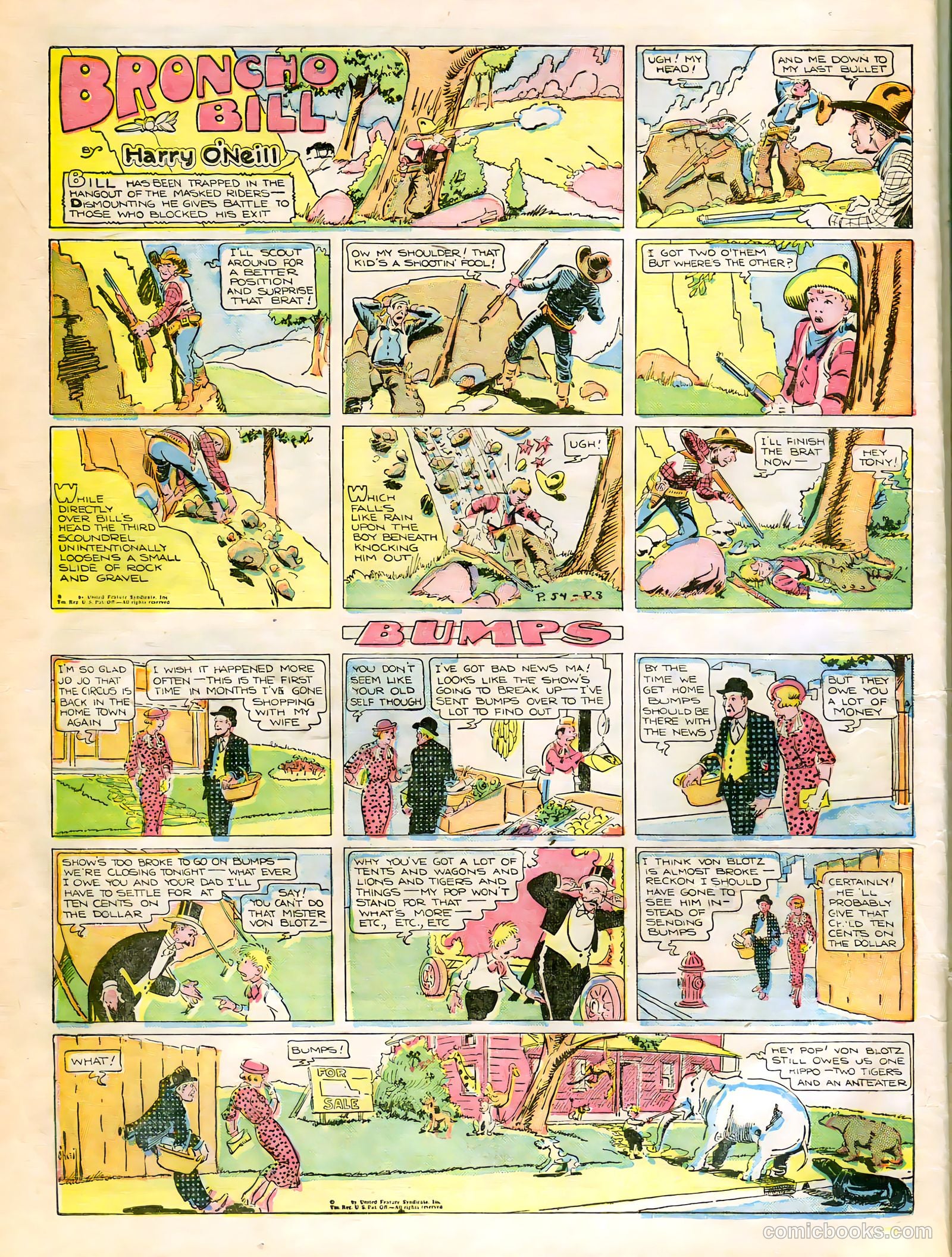 Tip Topper Comics #15 (1952) — page 5 of 58