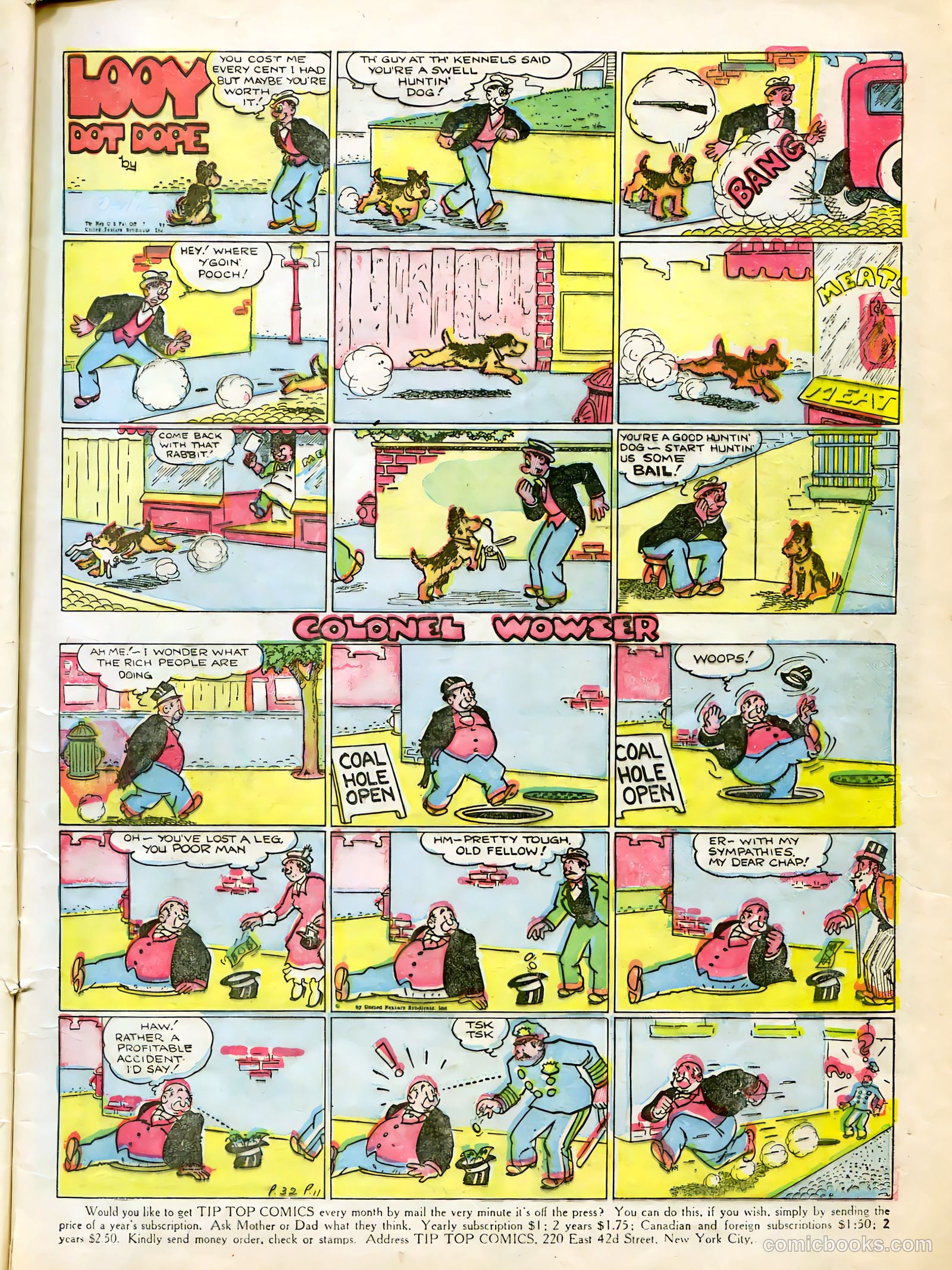 Tip Topper Comics #15 (1952) — page 8 of 58
