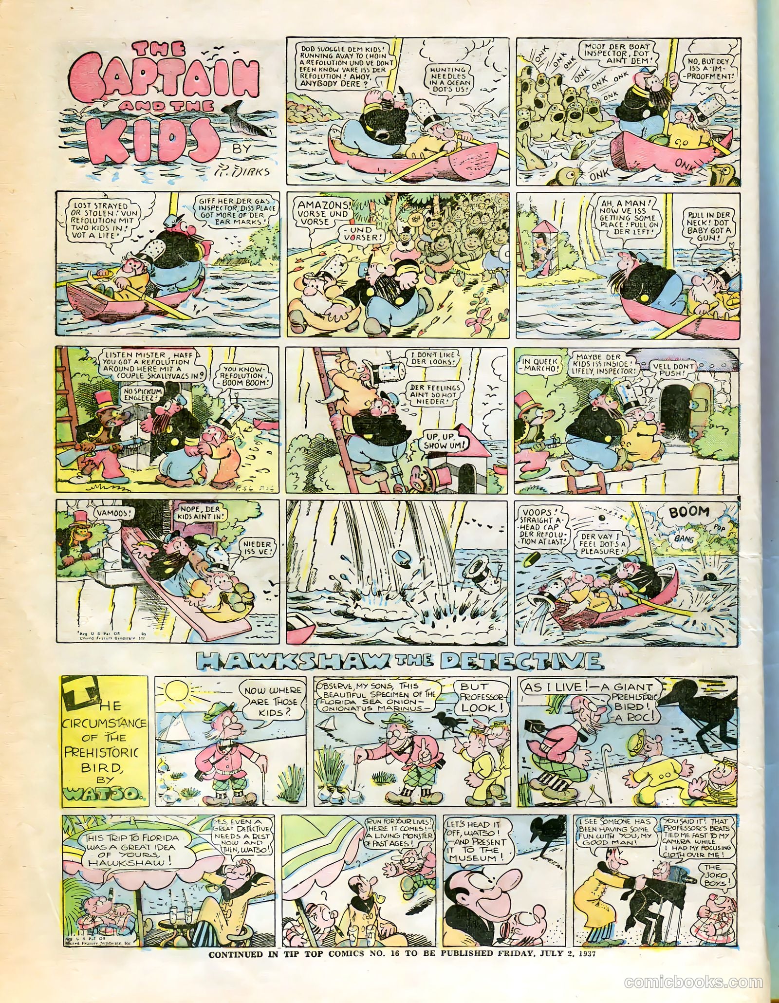 Tip Topper Comics #15 (1952) — page 13 of 58