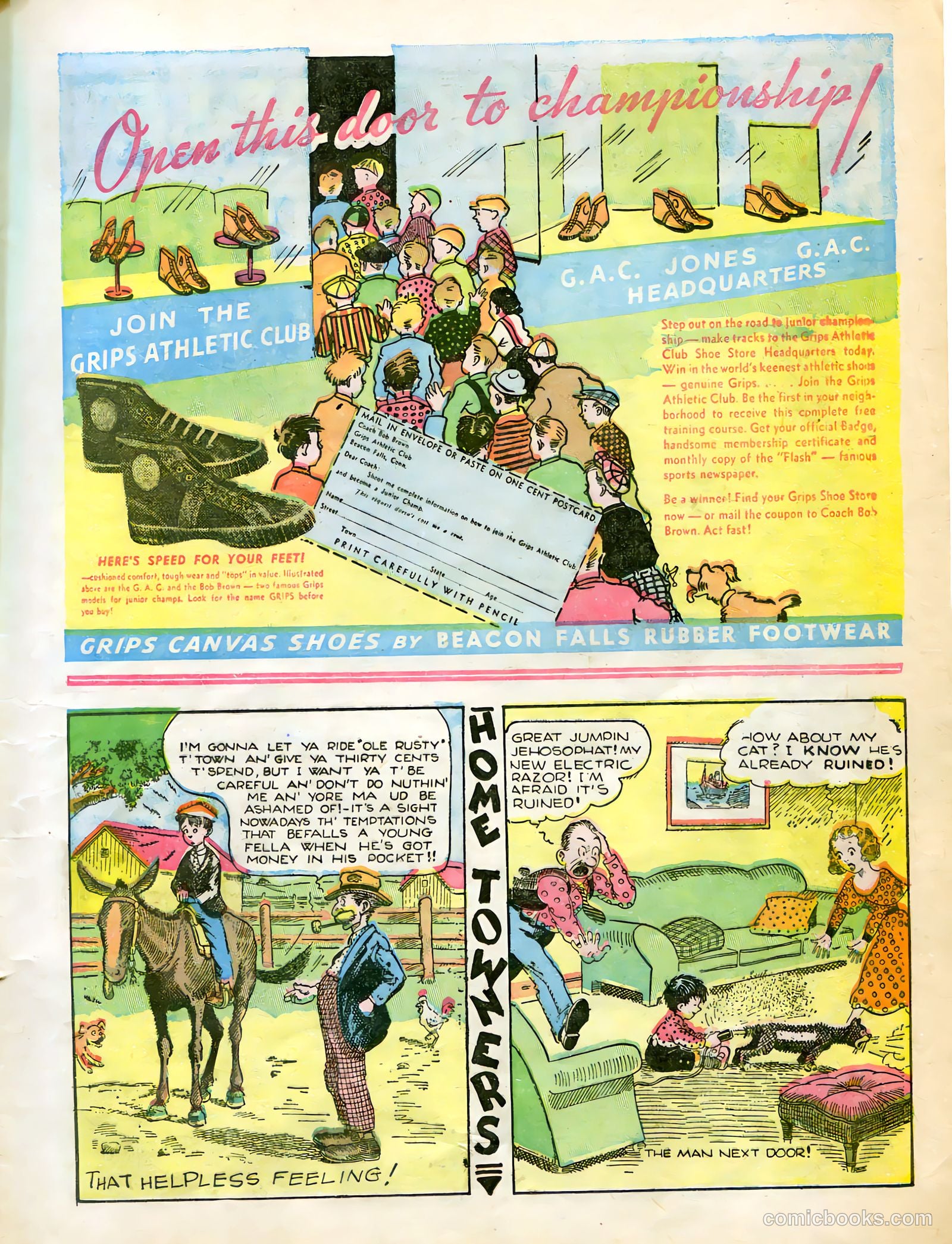 Tip Topper Comics #15 (1952) — page 16 of 58