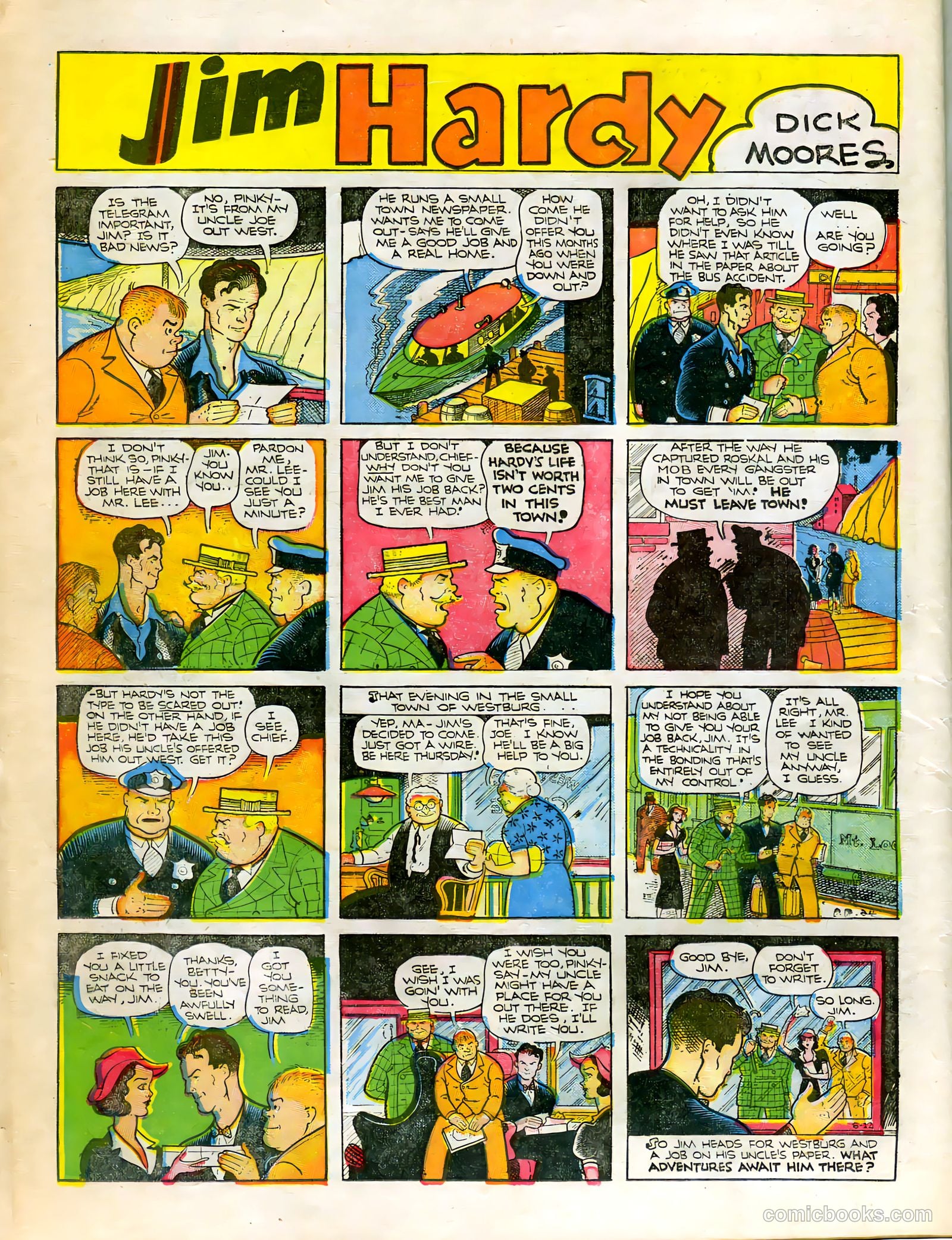 Tip Topper Comics #15 (1952) — page 21 of 58