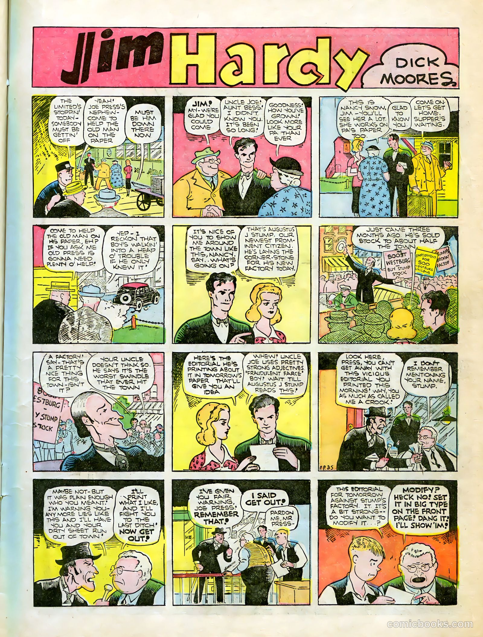Tip Topper Comics #15 (1952) — page 22 of 58