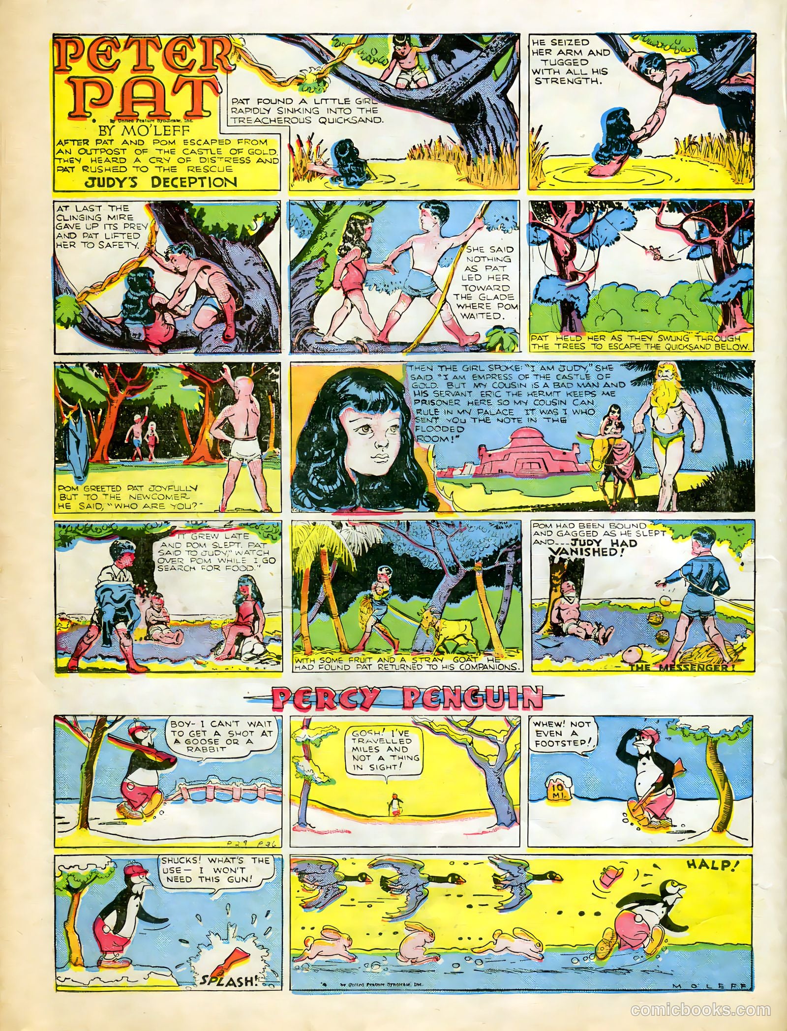 Tip Topper Comics #15 (1952) — page 33 of 58