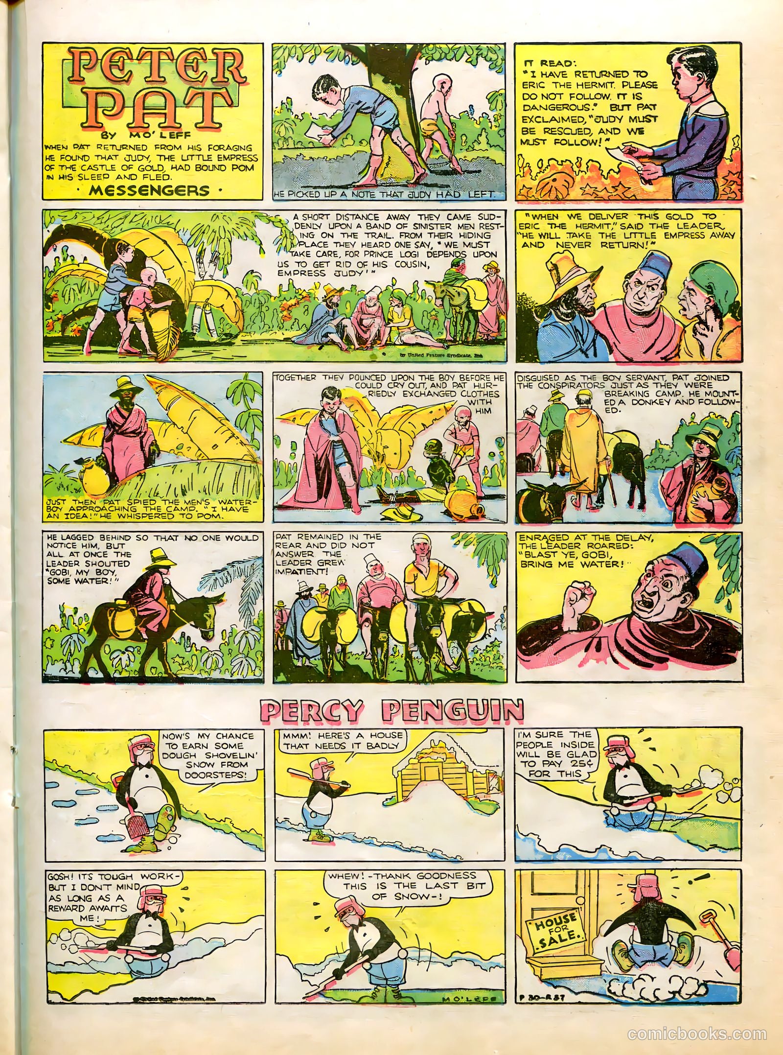 Tip Topper Comics #15 (1952) — page 34 of 58