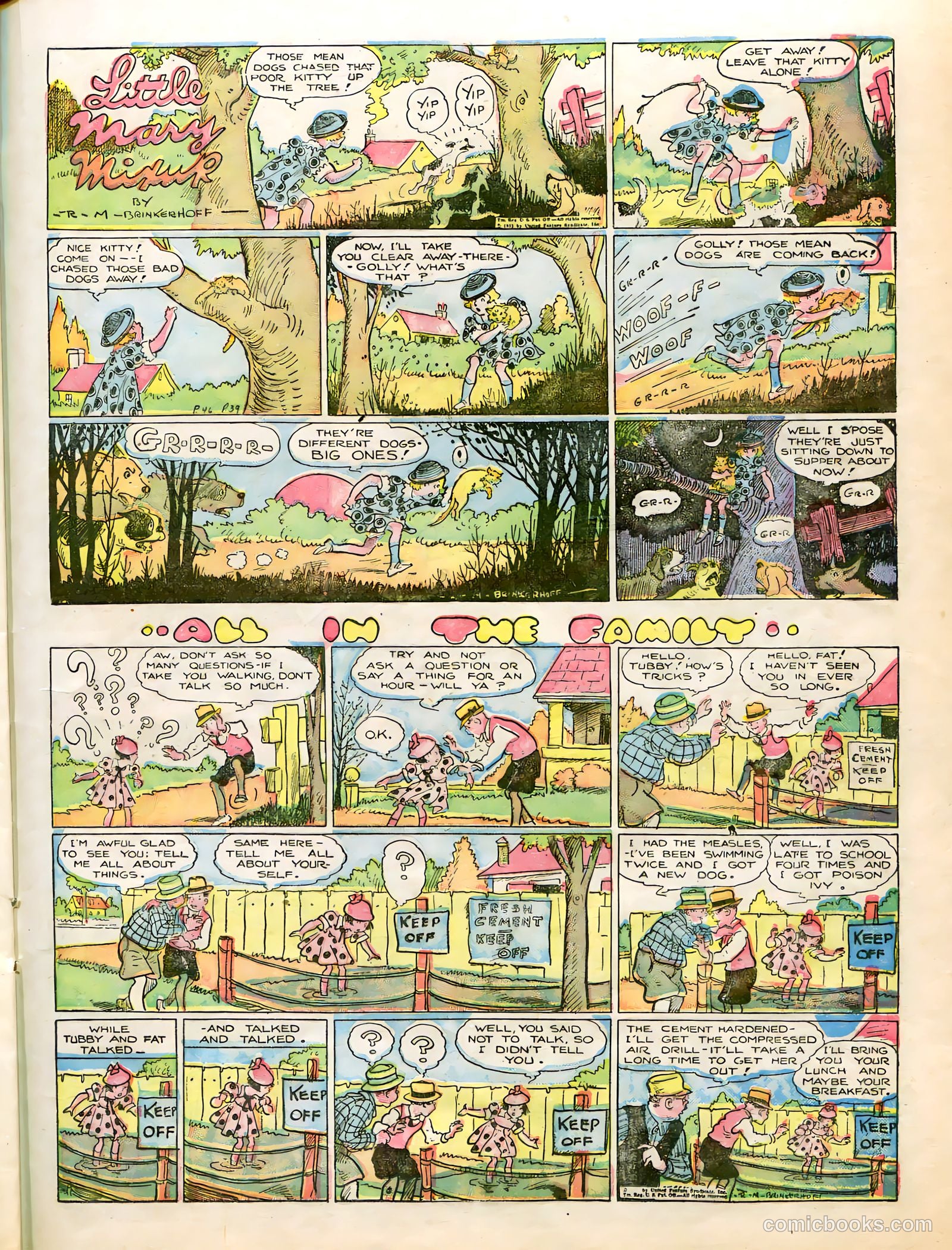 Tip Topper Comics #15 (1952) — page 36 of 58