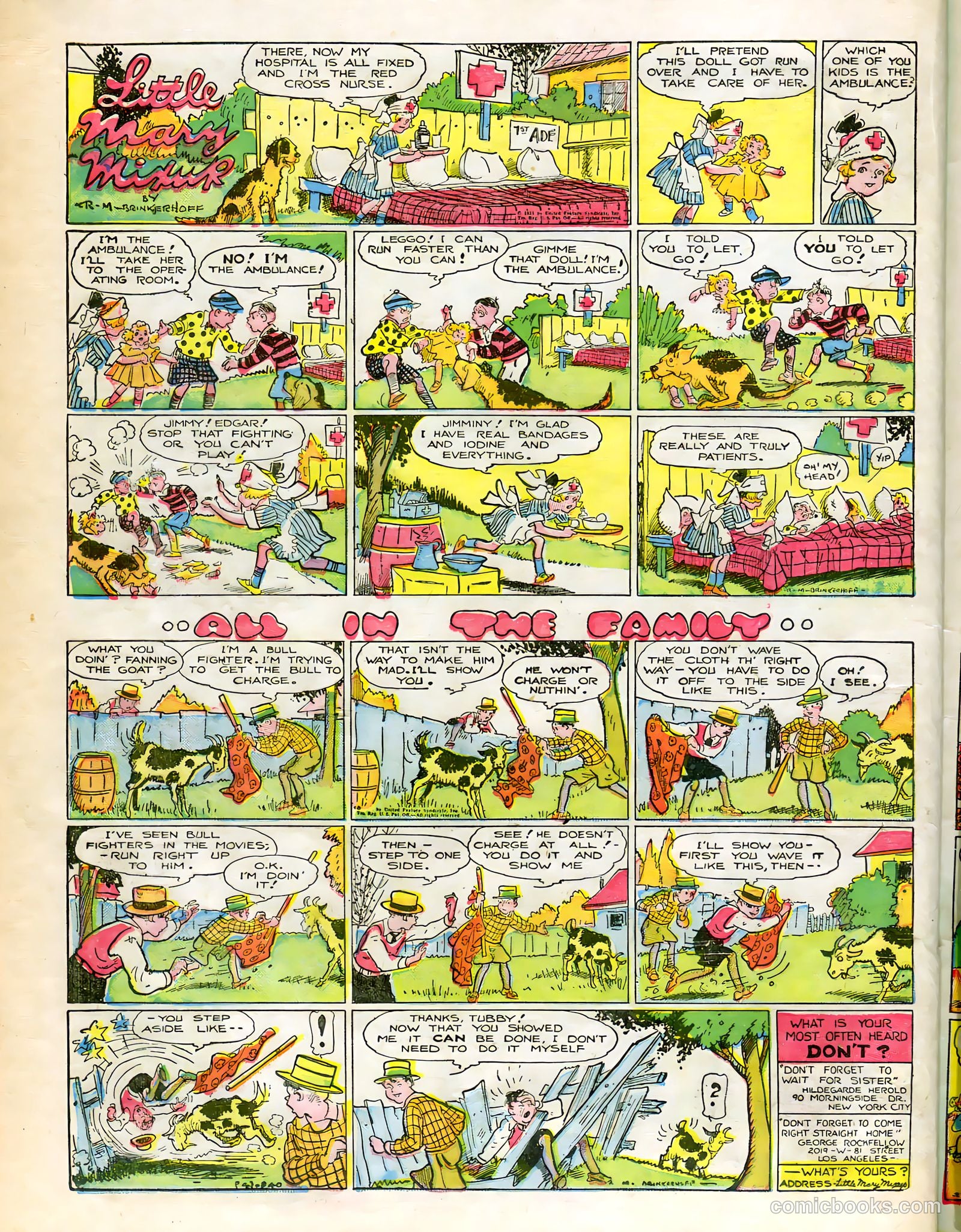 Tip Topper Comics #15 (1952) — page 37 of 58