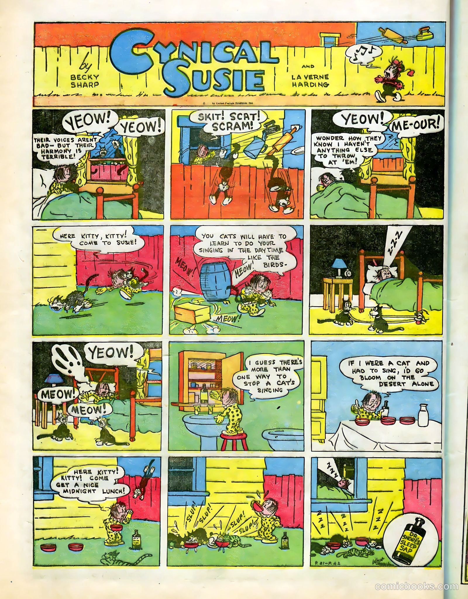 Tip Topper Comics #15 (1952) — page 39 of 58