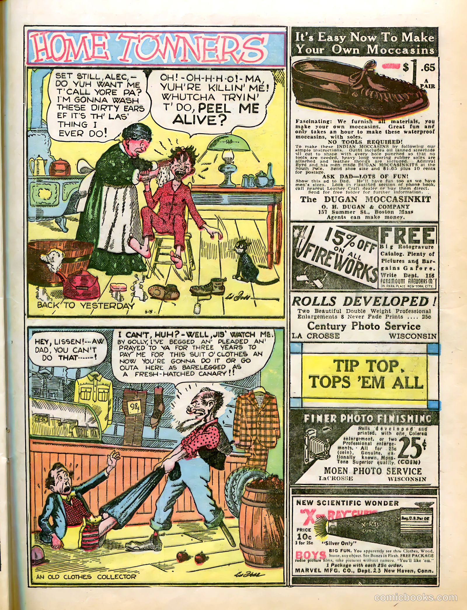 Tip Topper Comics #15 (1952) — page 40 of 58