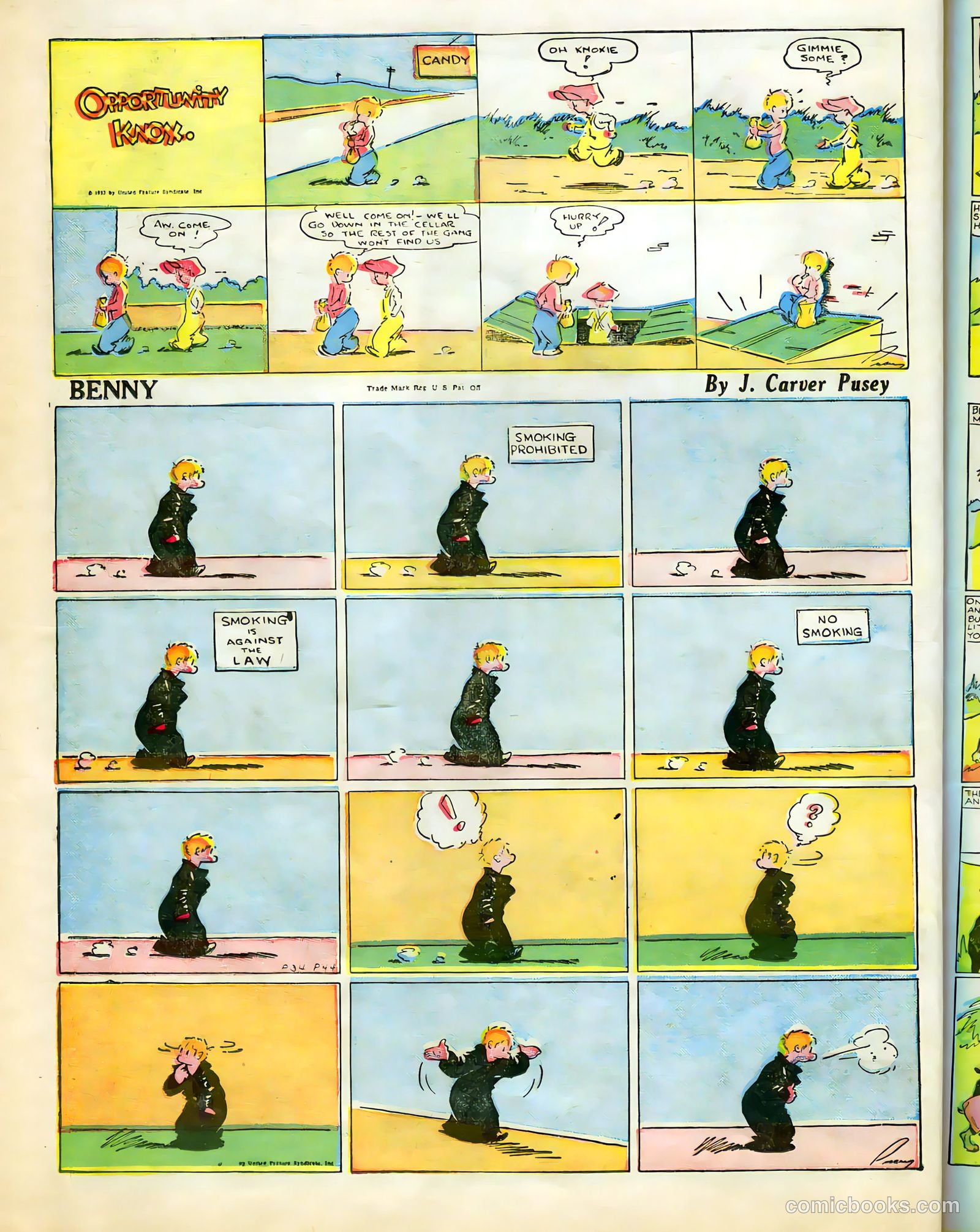 Tip Topper Comics #15 (1952) — page 41 of 58