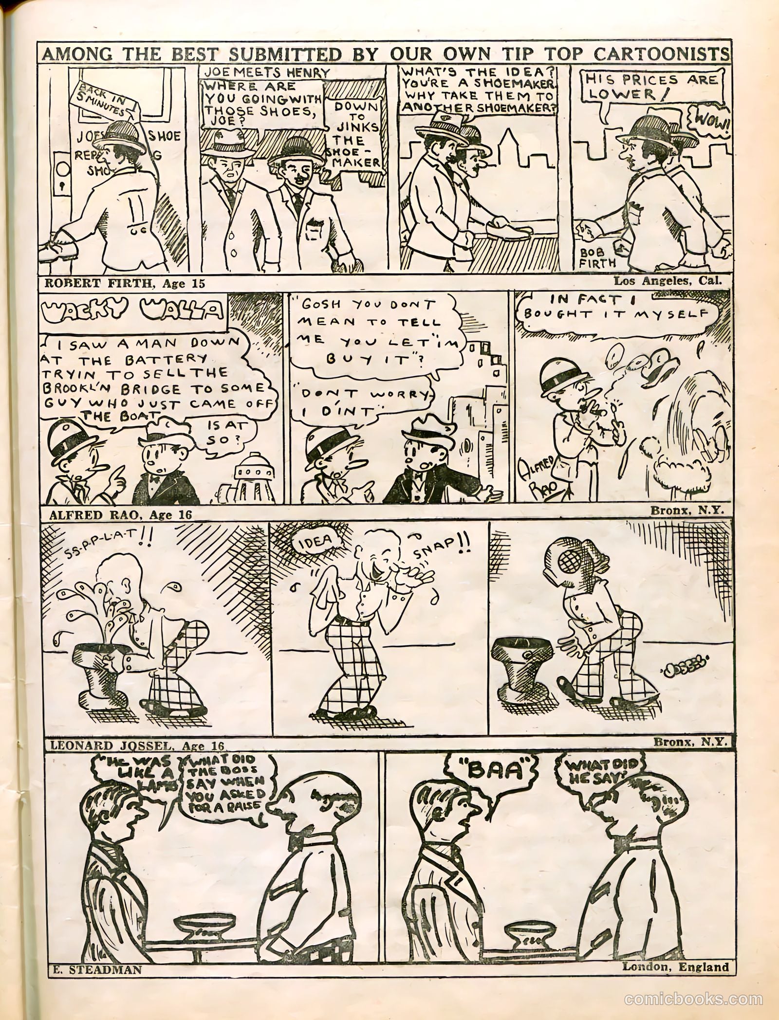 Tip Topper Comics #15 (1952) — page 44 of 58
