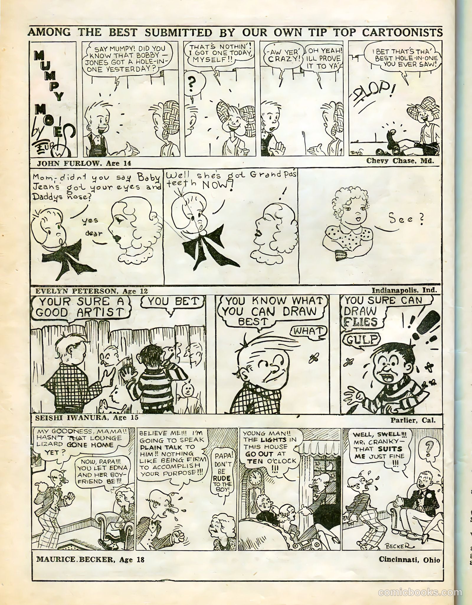 Tip Topper Comics #15 (1952) — page 45 of 58