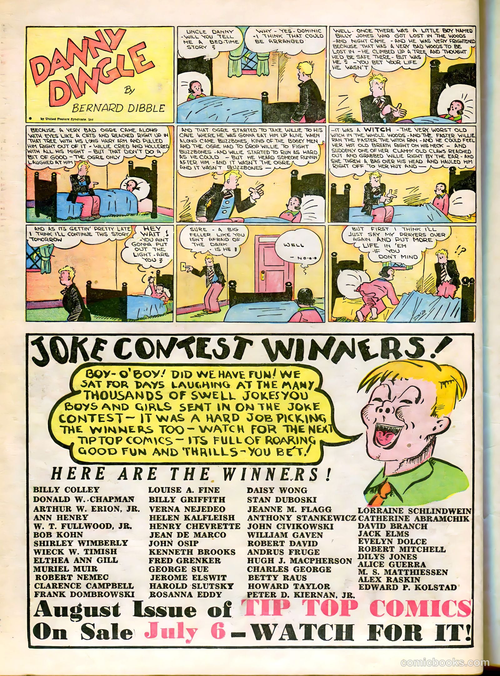Tip Topper Comics #15 (1952) — page 49 of 58