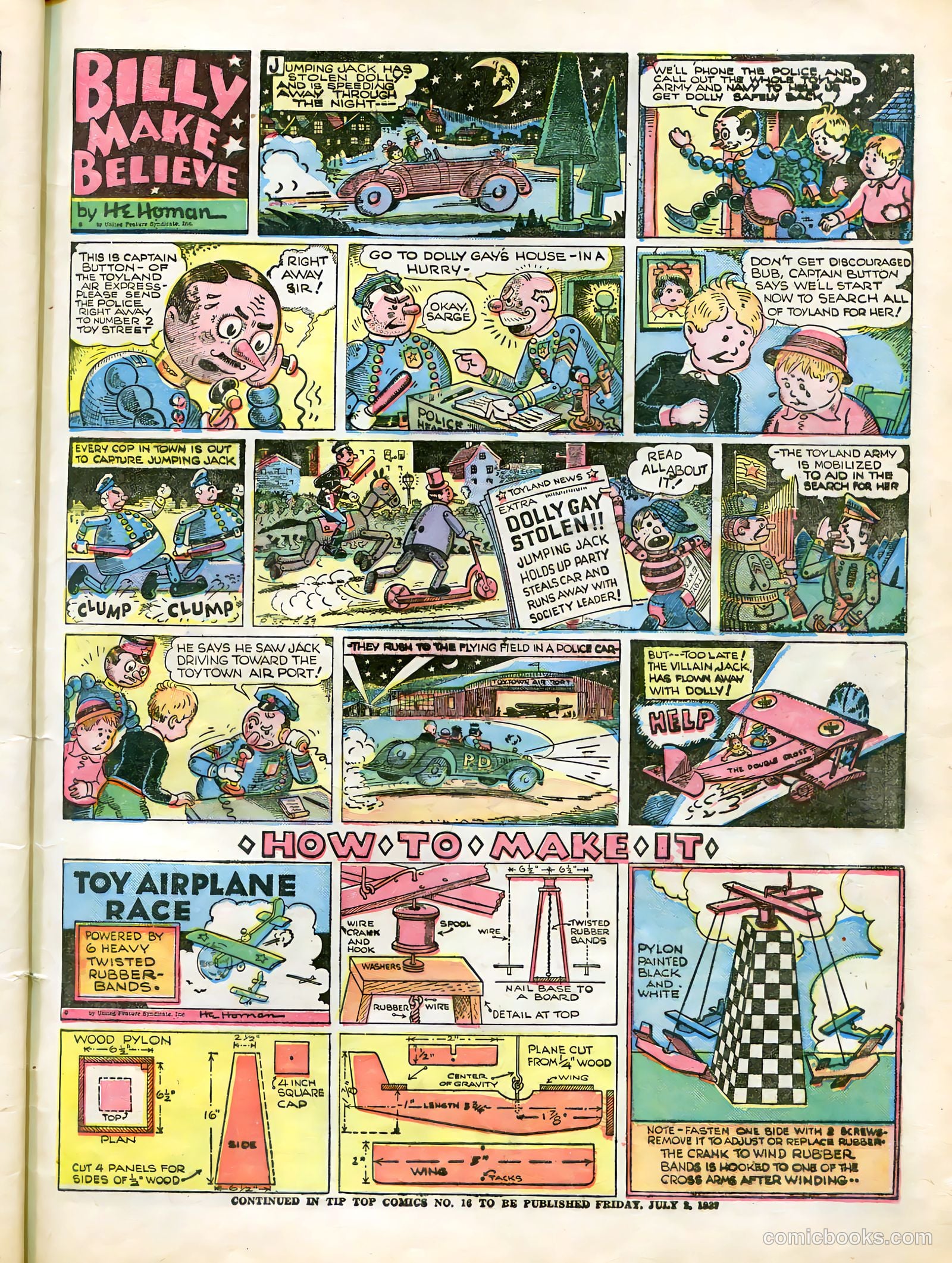 Tip Topper Comics #15 (1952) — page 56 of 58