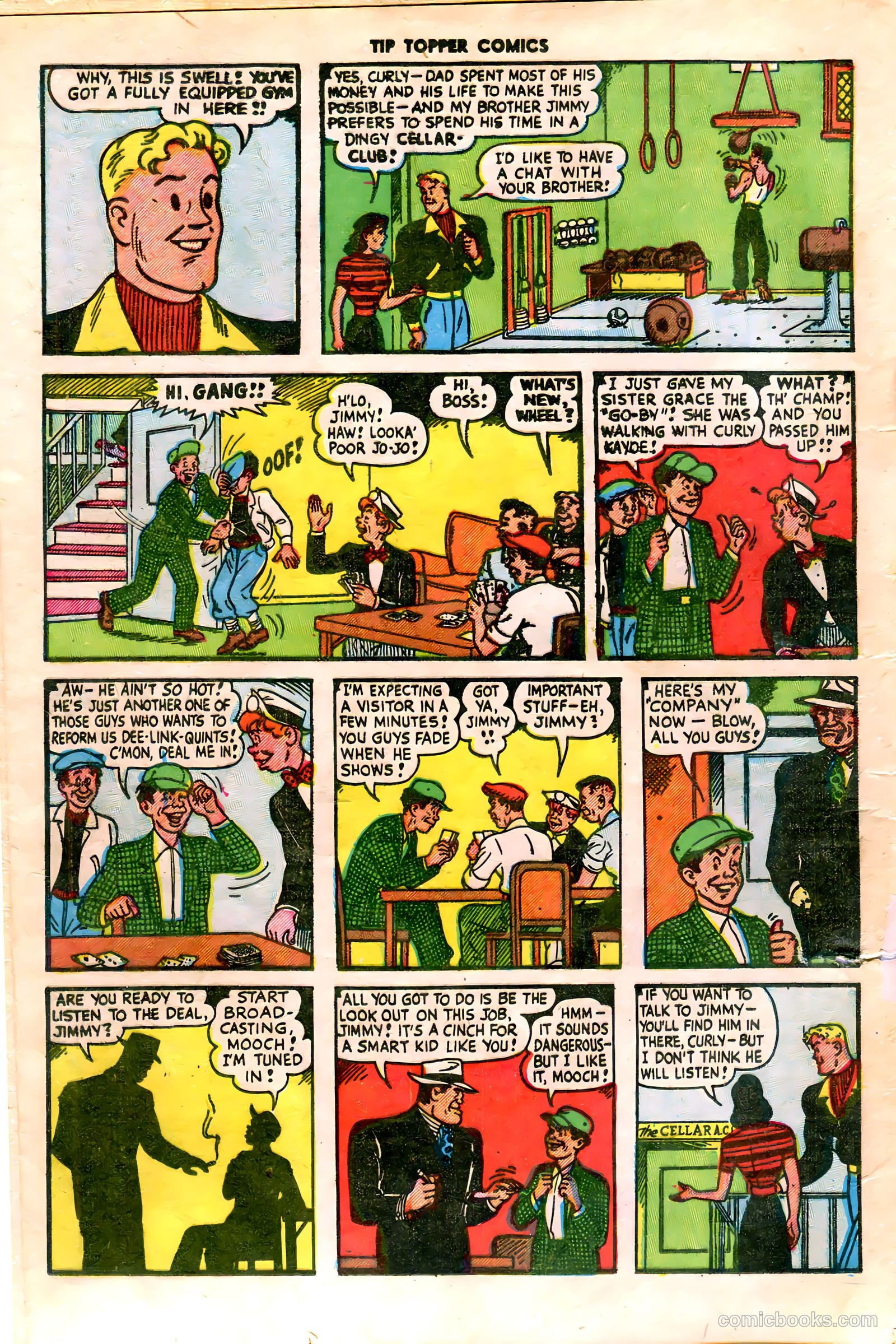 Tip Topper Comics #16 (1952) — page 10 of 28