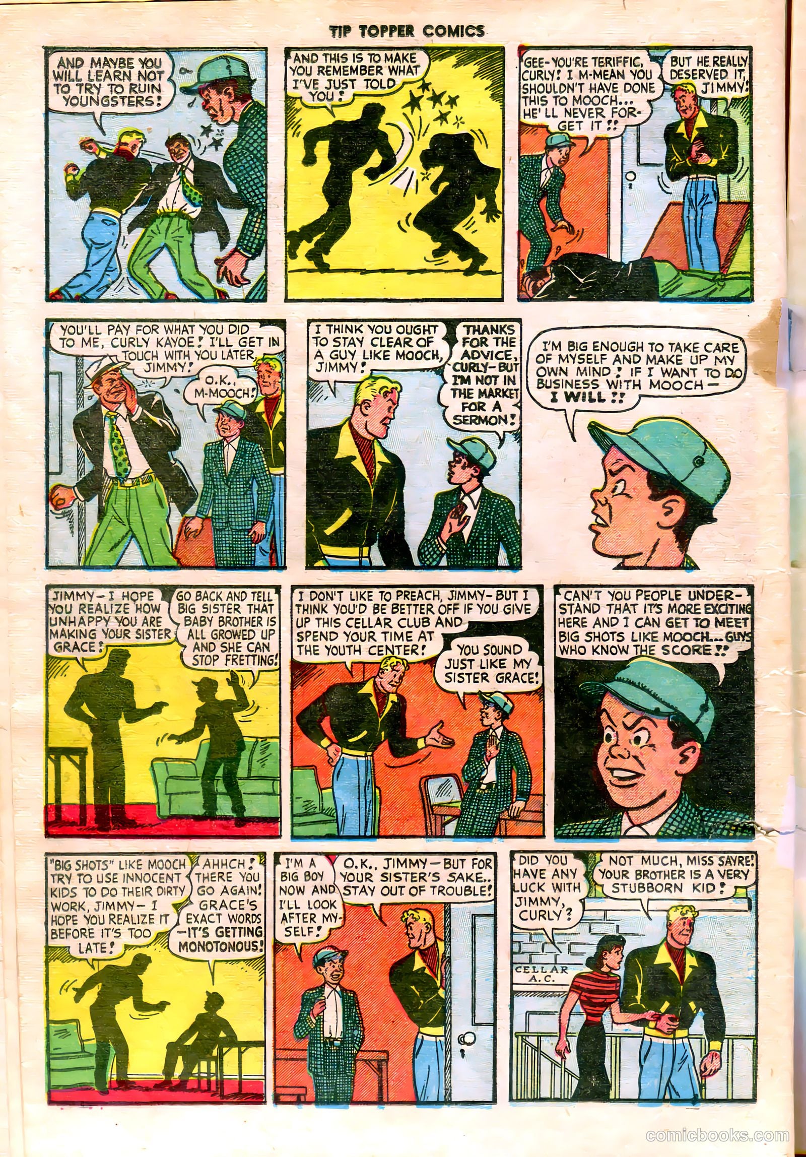 Tip Topper Comics #16 (1952) — page 12 of 28