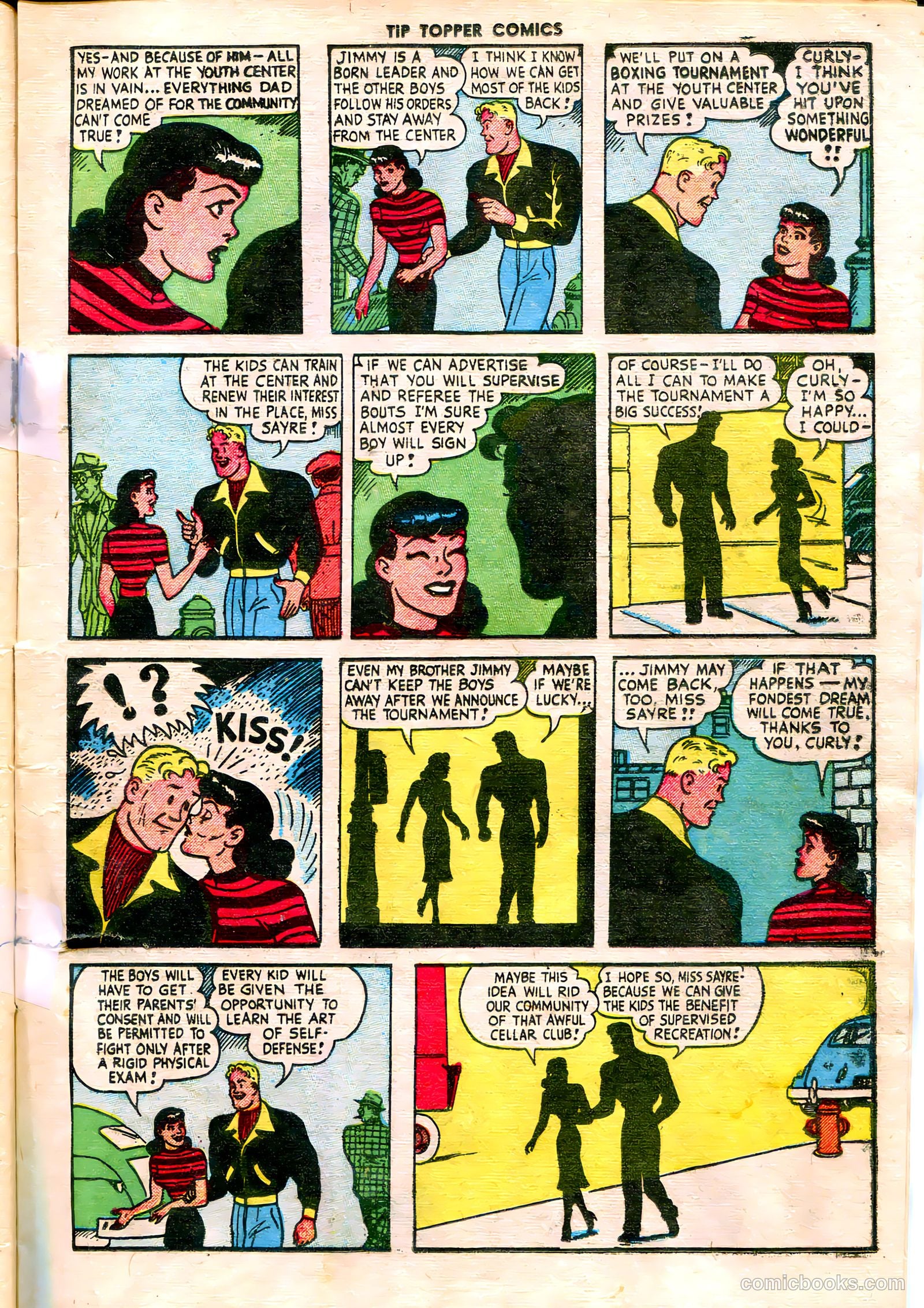 Tip Topper Comics #16 (1952) — page 13 of 28
