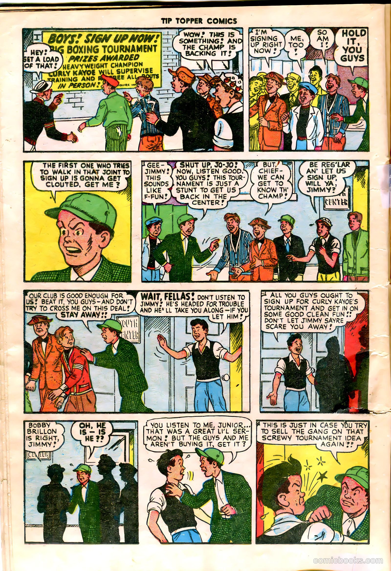 Tip Topper Comics #16 (1952) — page 14 of 28