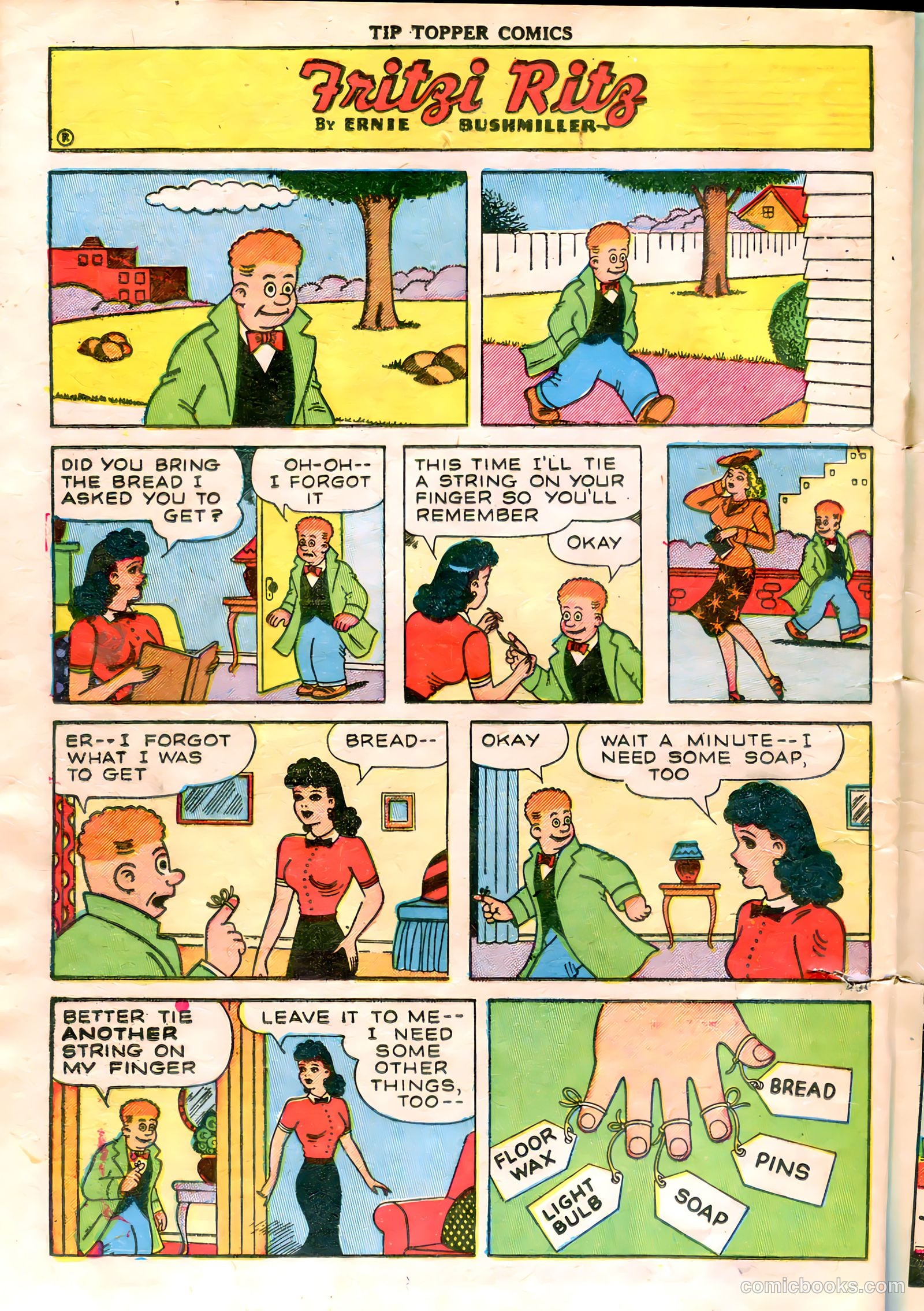Tip Topper Comics #16 (1952) — page 18 of 28