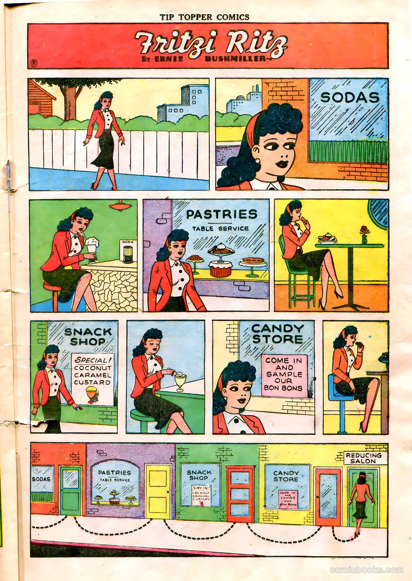 Tip Topper Comics #16 (1952) — page 19 of 28