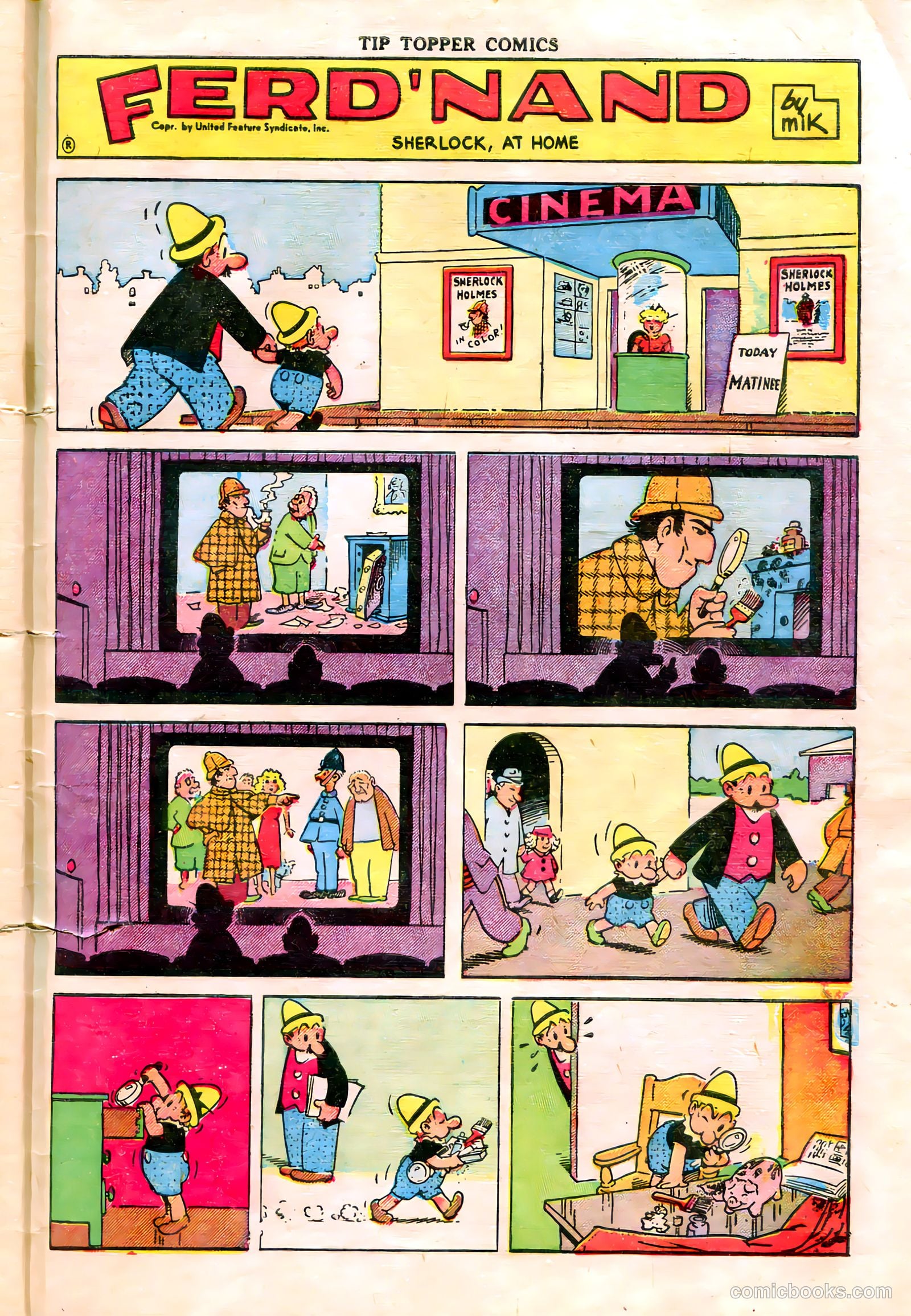Tip Topper Comics #16 (1952) — page 23 of 28