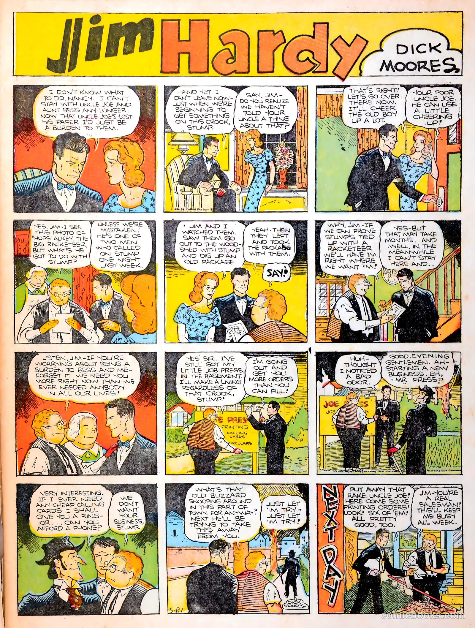Tip Topper Comics #17 (1952) — page 3 of 56