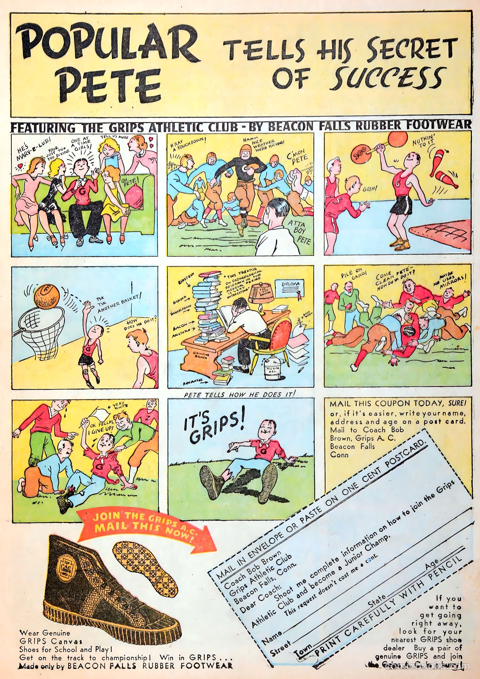 Tip Topper Comics #17 (1952) — page 8 of 56