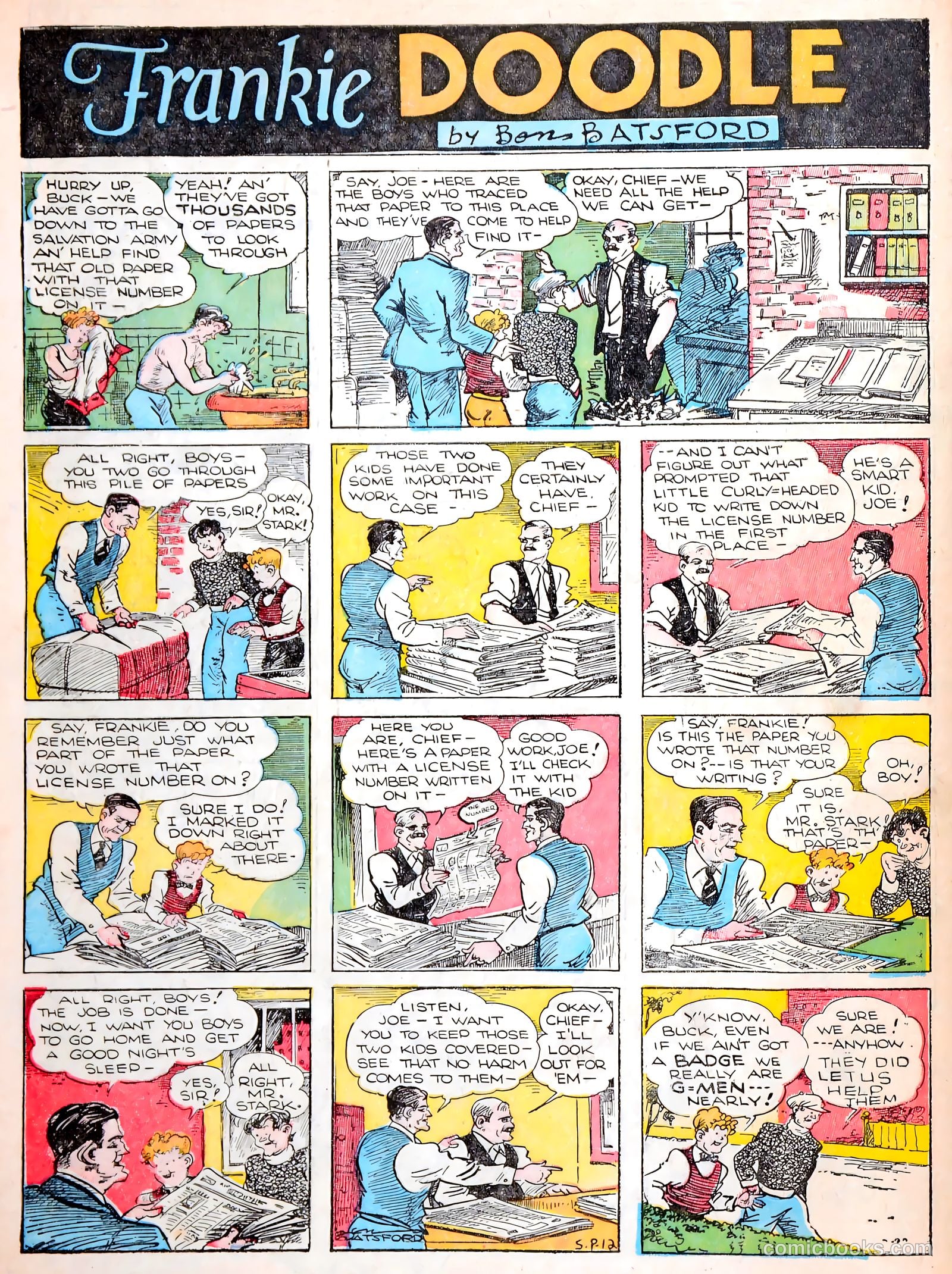 Tip Topper Comics #17 (1952) — page 9 of 56