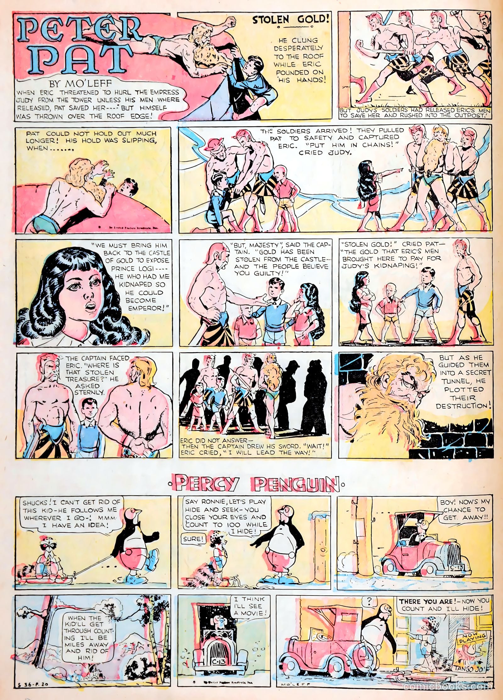 Tip Topper Comics #17 (1952) — page 16 of 56
