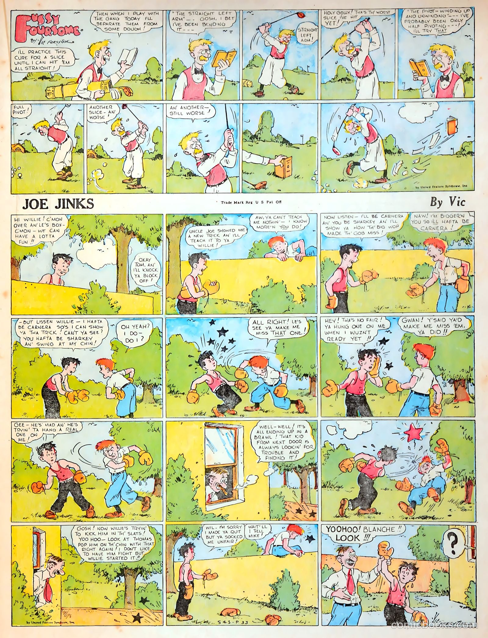 Tip Topper Comics #17 (1952) — page 28 of 56