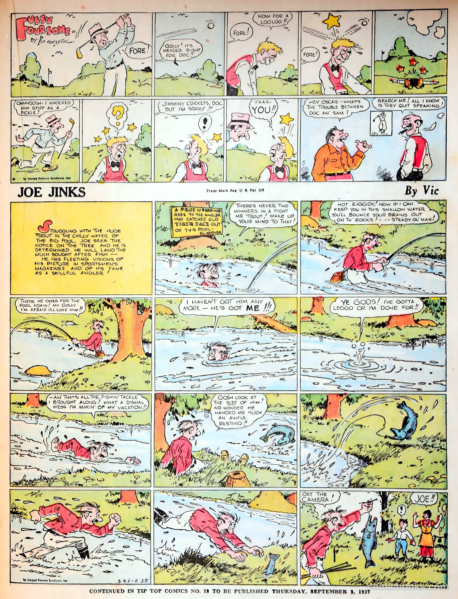 Tip Topper Comics #17 (1952) — page 30 of 56
