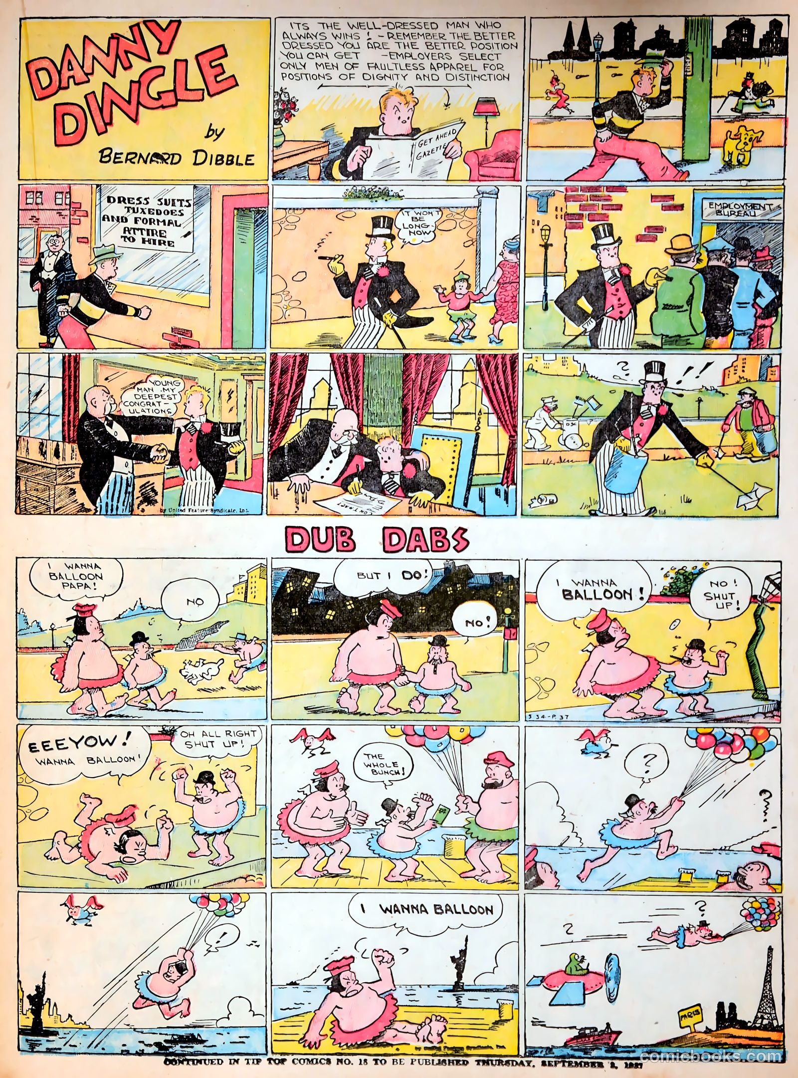 Tip Topper Comics #17 (1952) — page 32 of 56