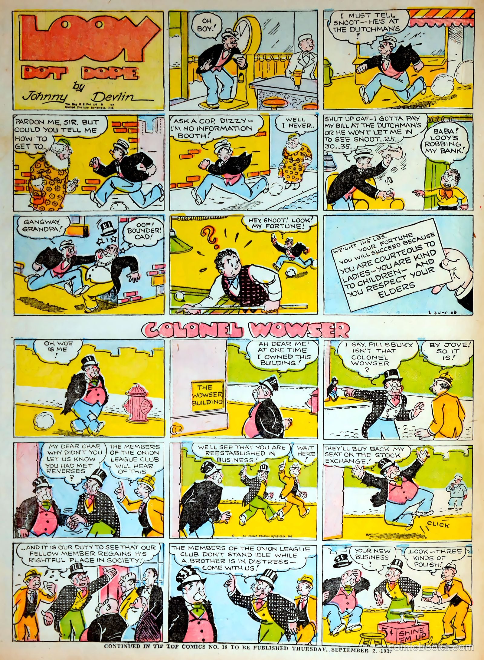Tip Topper Comics #17 (1952) — page 33 of 56