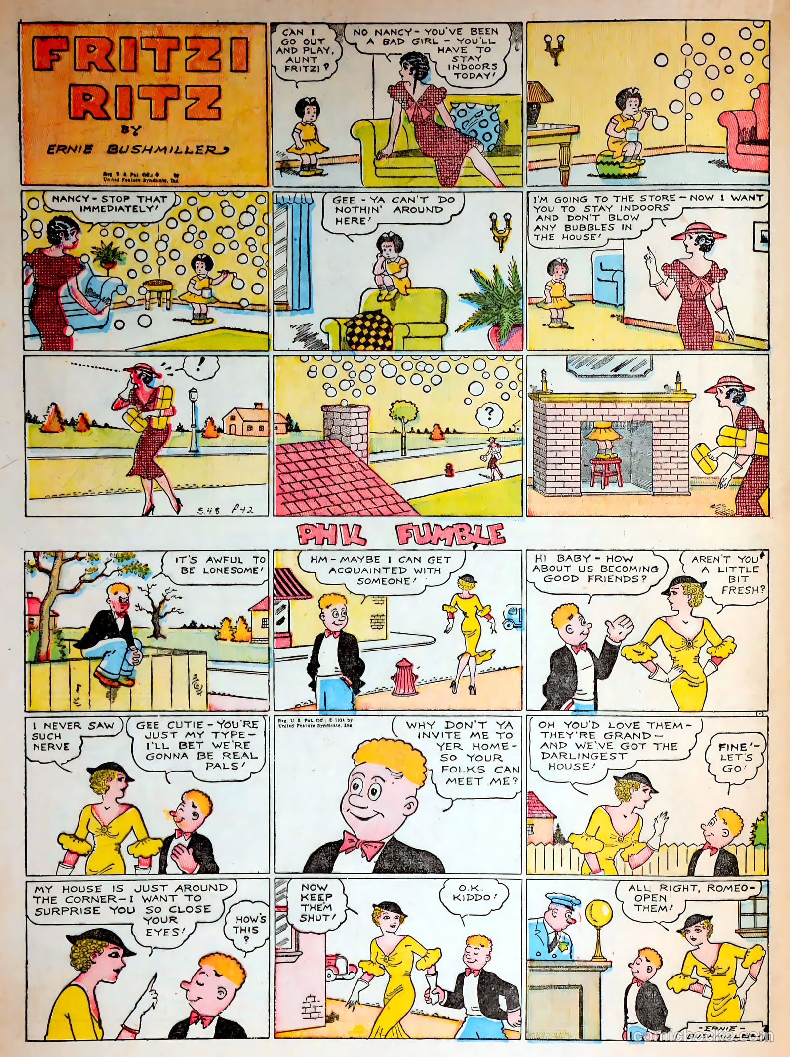 Tip Topper Comics #17 (1952) — page 37 of 56