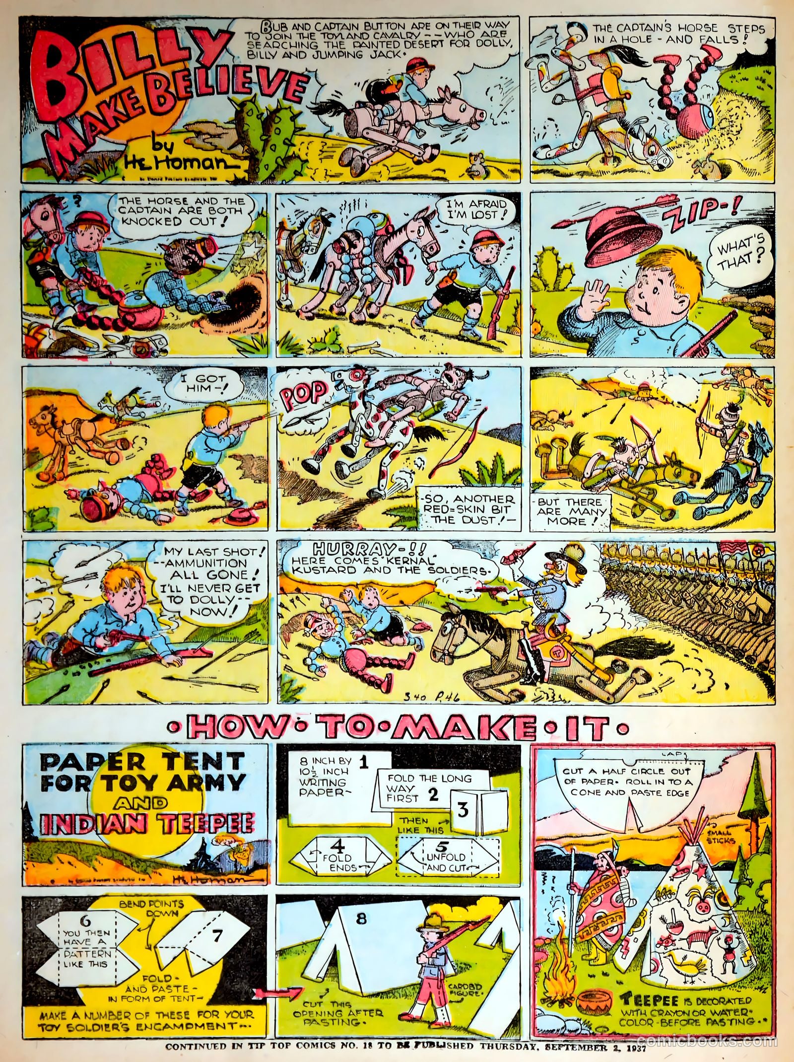 Tip Topper Comics #17 (1952) — page 41 of 56