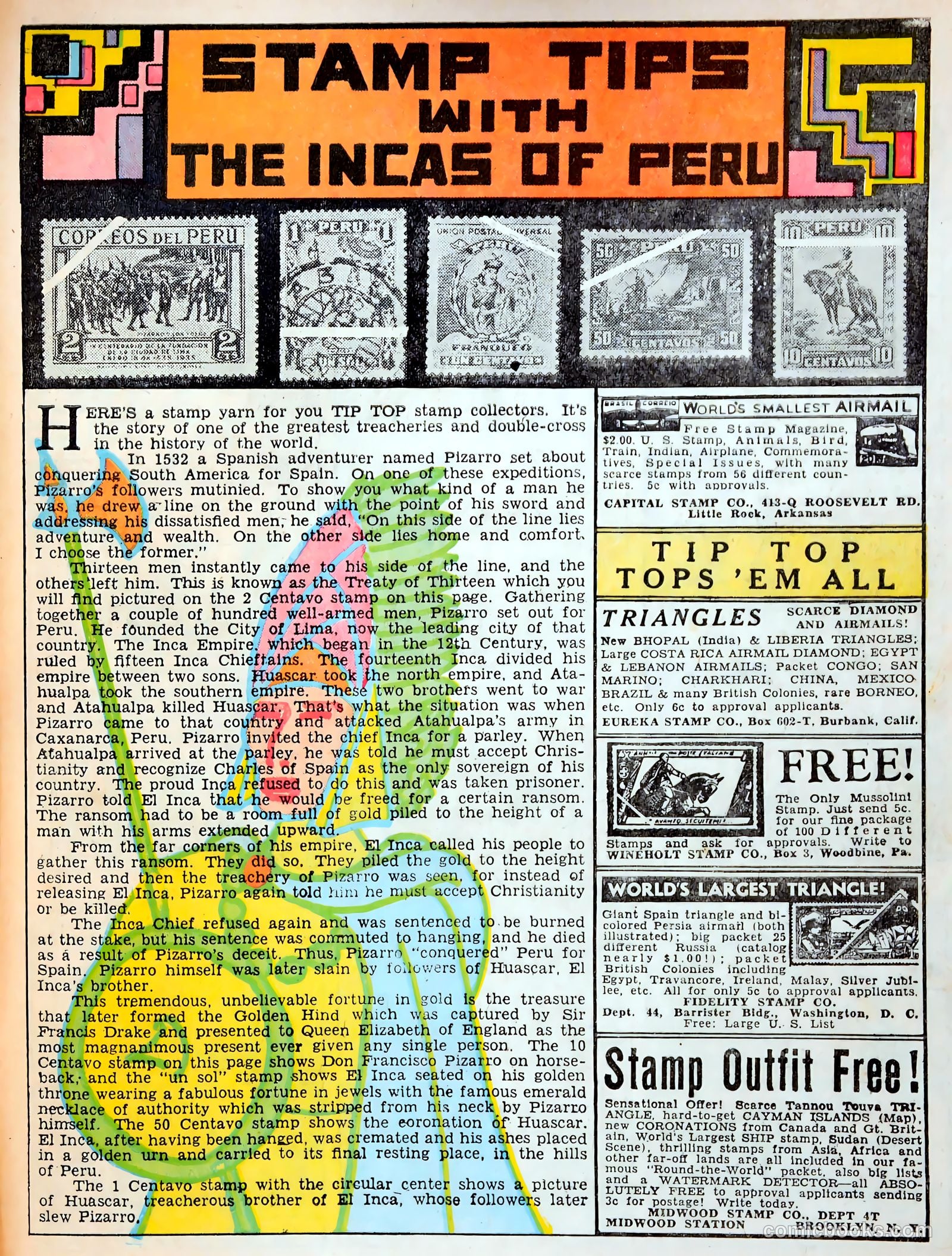 Tip Topper Comics #17 (1952) — page 43 of 56