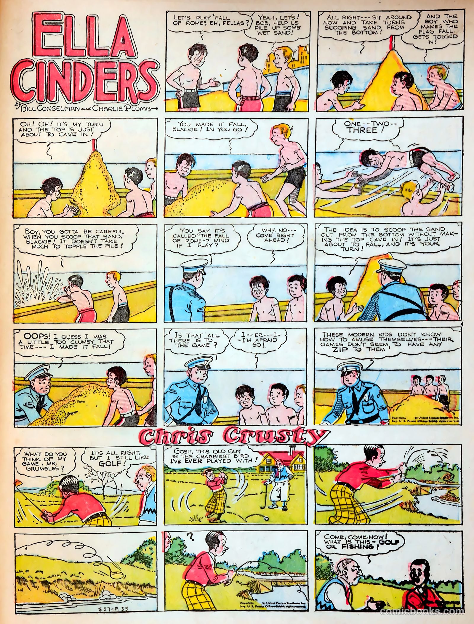 Tip Topper Comics #17 (1952) — page 45 of 56