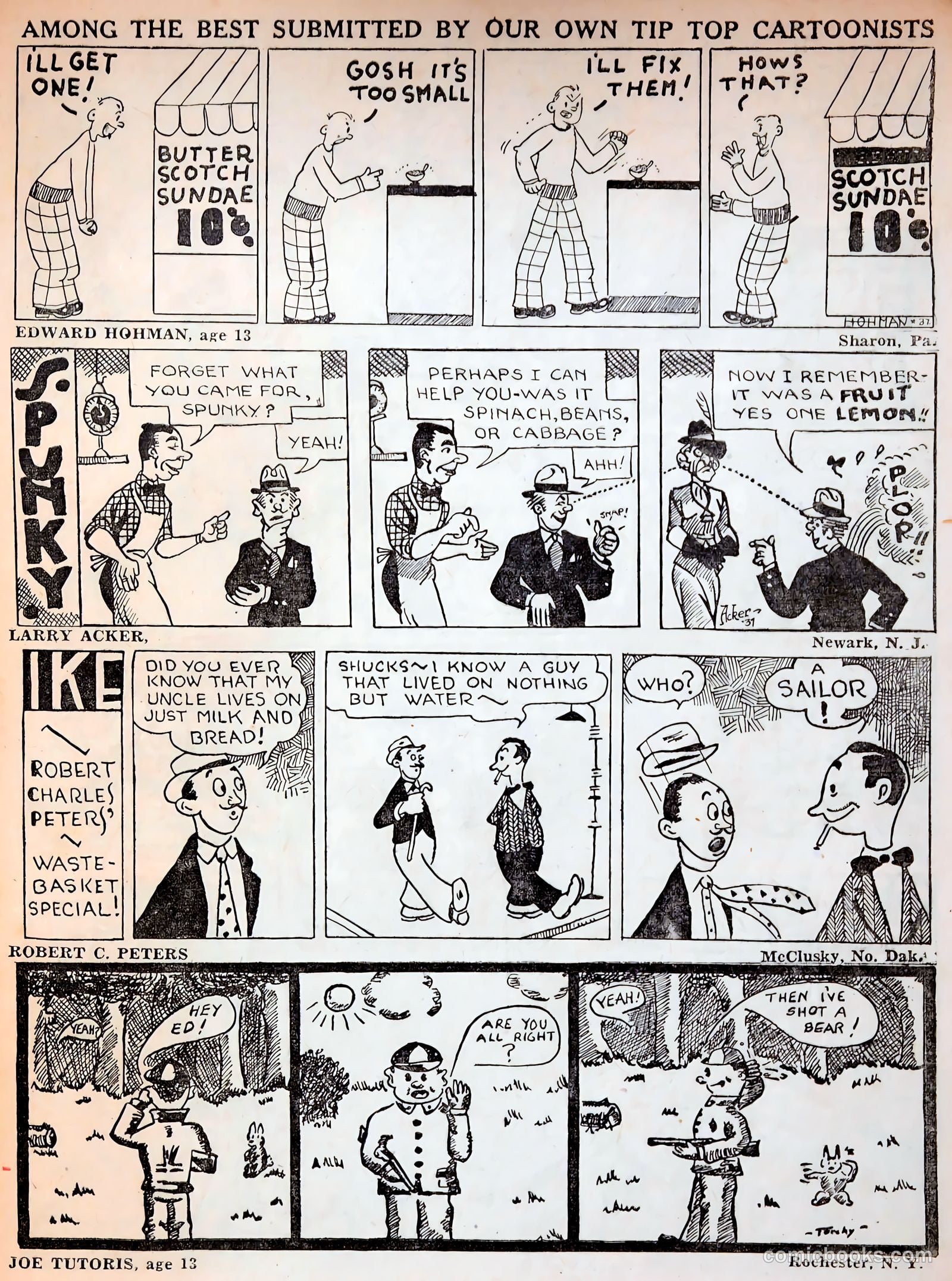 Tip Topper Comics #17 (1952) — page 49 of 56