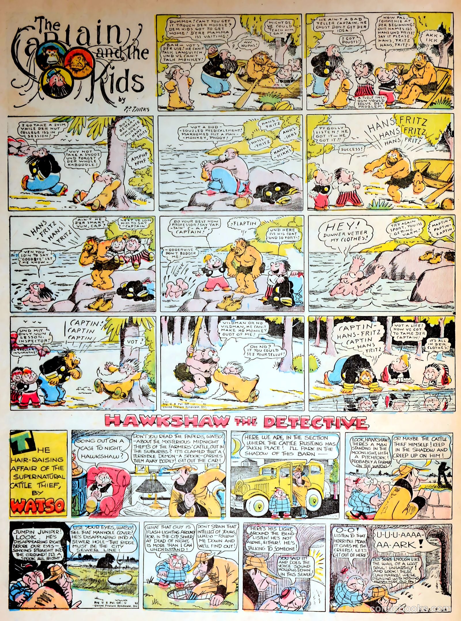 Tip Topper Comics #17 (1952) — page 52 of 56