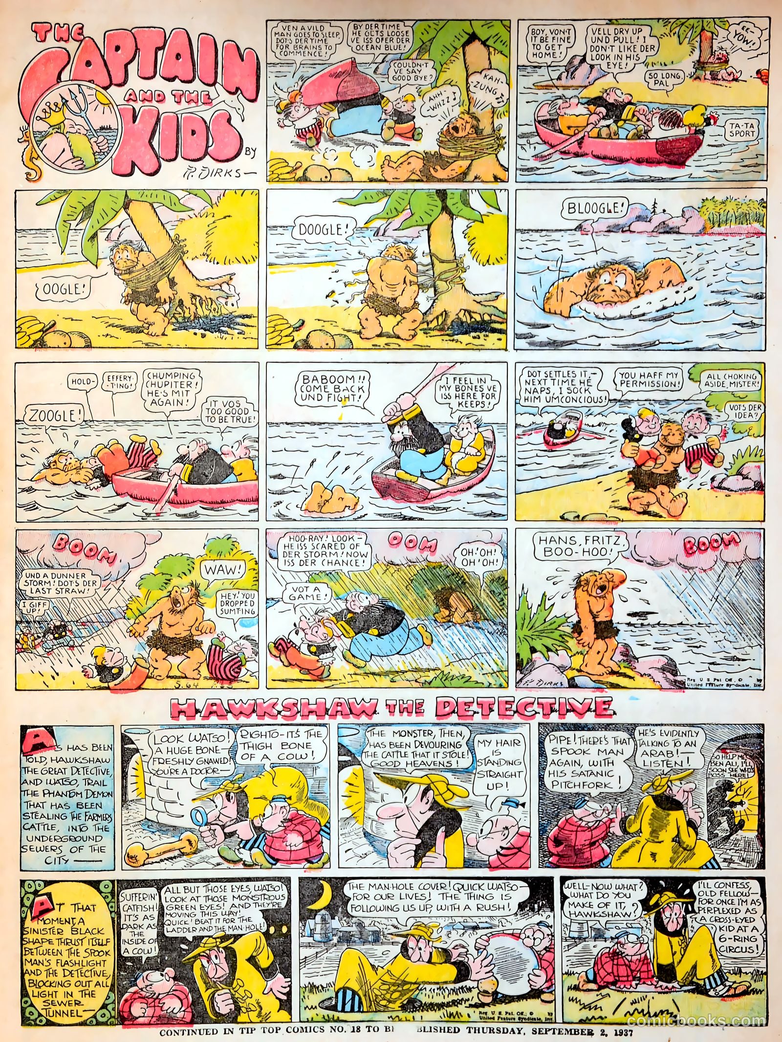 Tip Topper Comics #17 (1952) — page 53 of 56