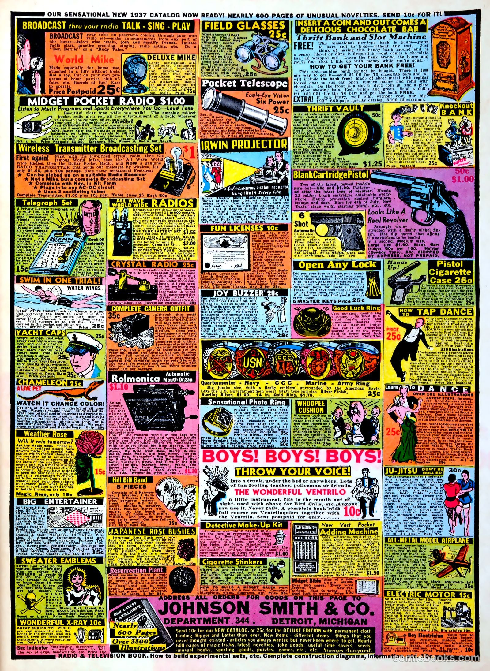 Tip Topper Comics #17 (1952) — page 55 of 56