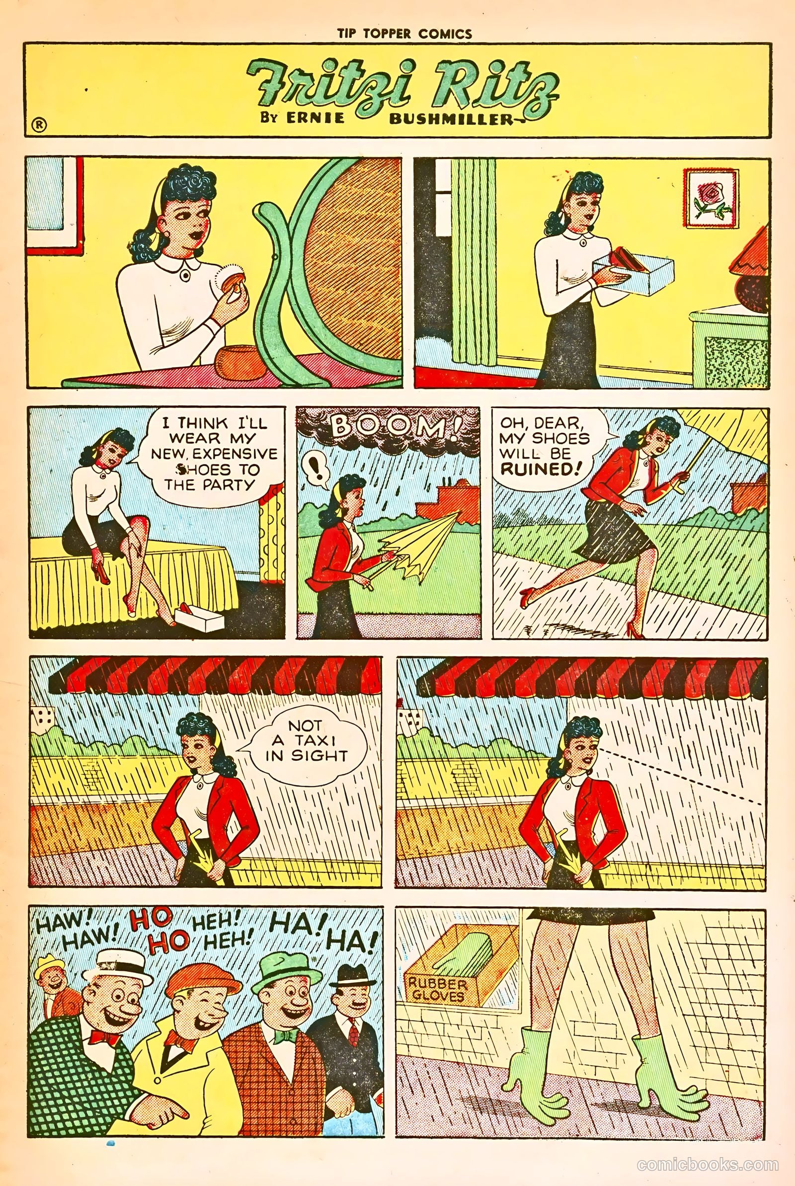 Tip Topper Comics #19 (1952) — page 5 of 28