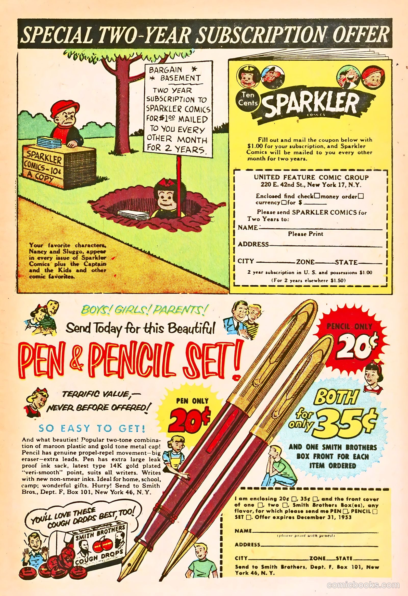 Tip Topper Comics #19 (1952) — page 7 of 28