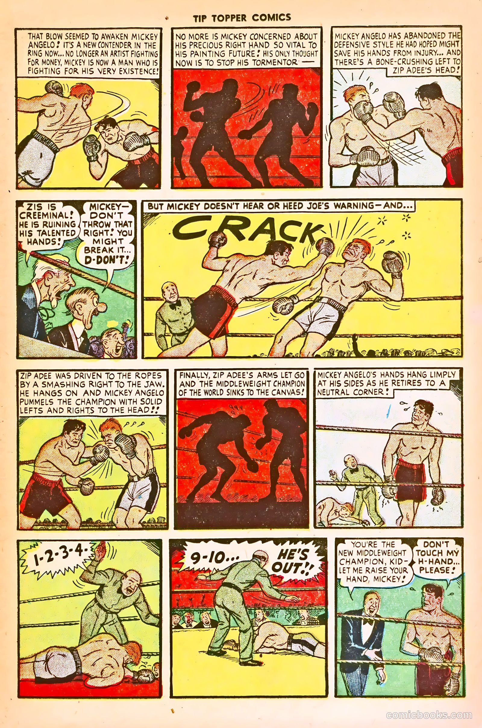 Tip Topper Comics #19 (1952) — page 13 of 28