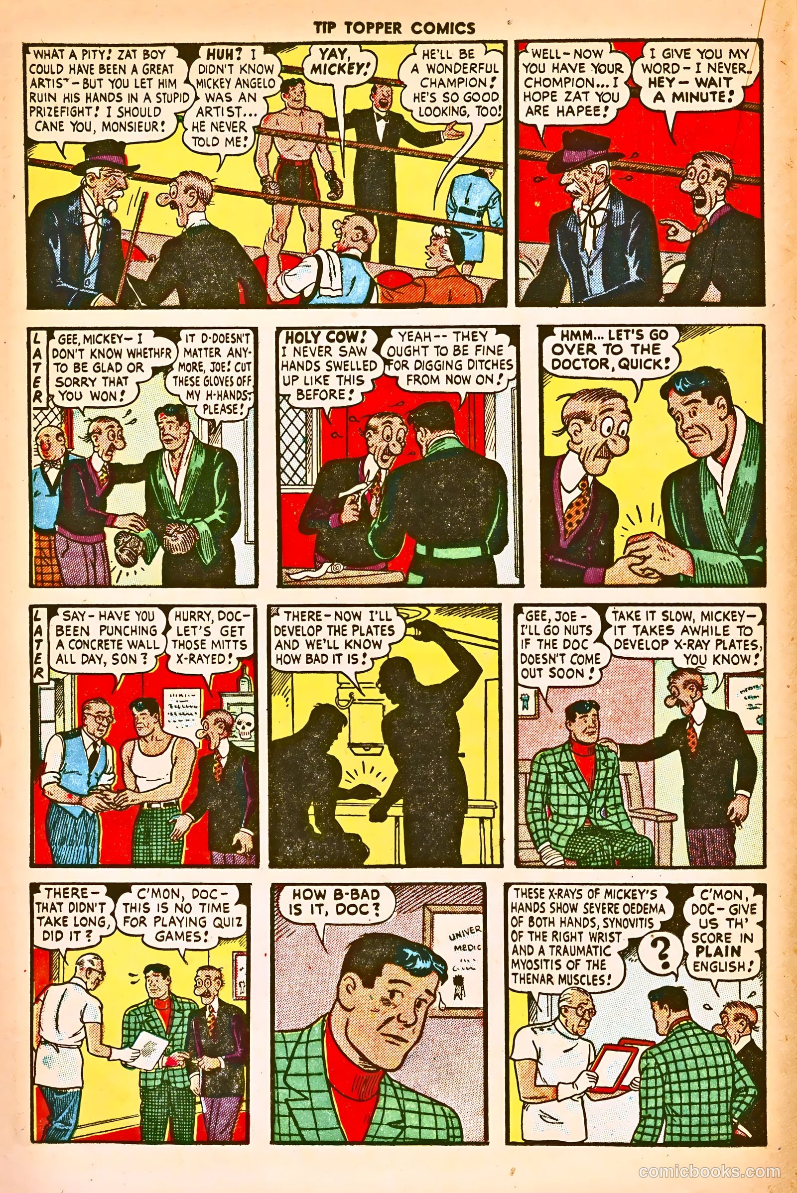 Tip Topper Comics #19 (1952) — page 14 of 28