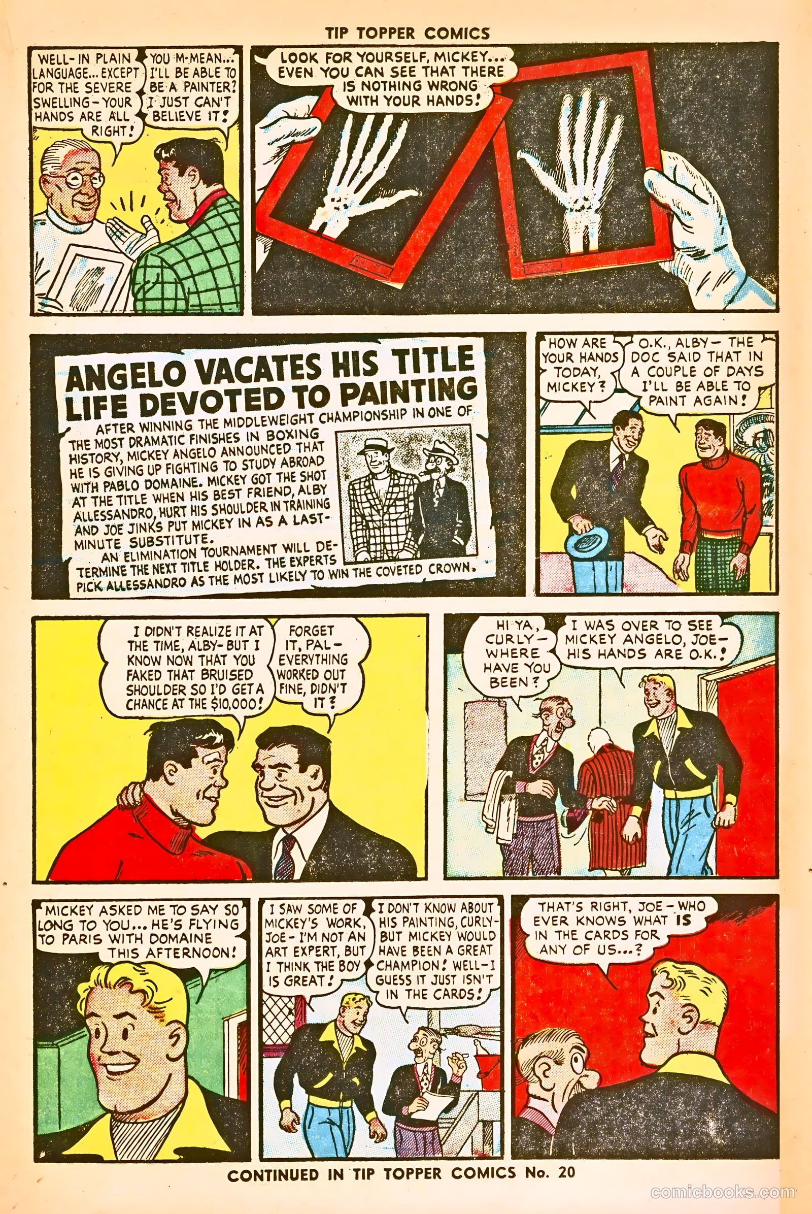 Tip Topper Comics #19 (1952) — page 15 of 28
