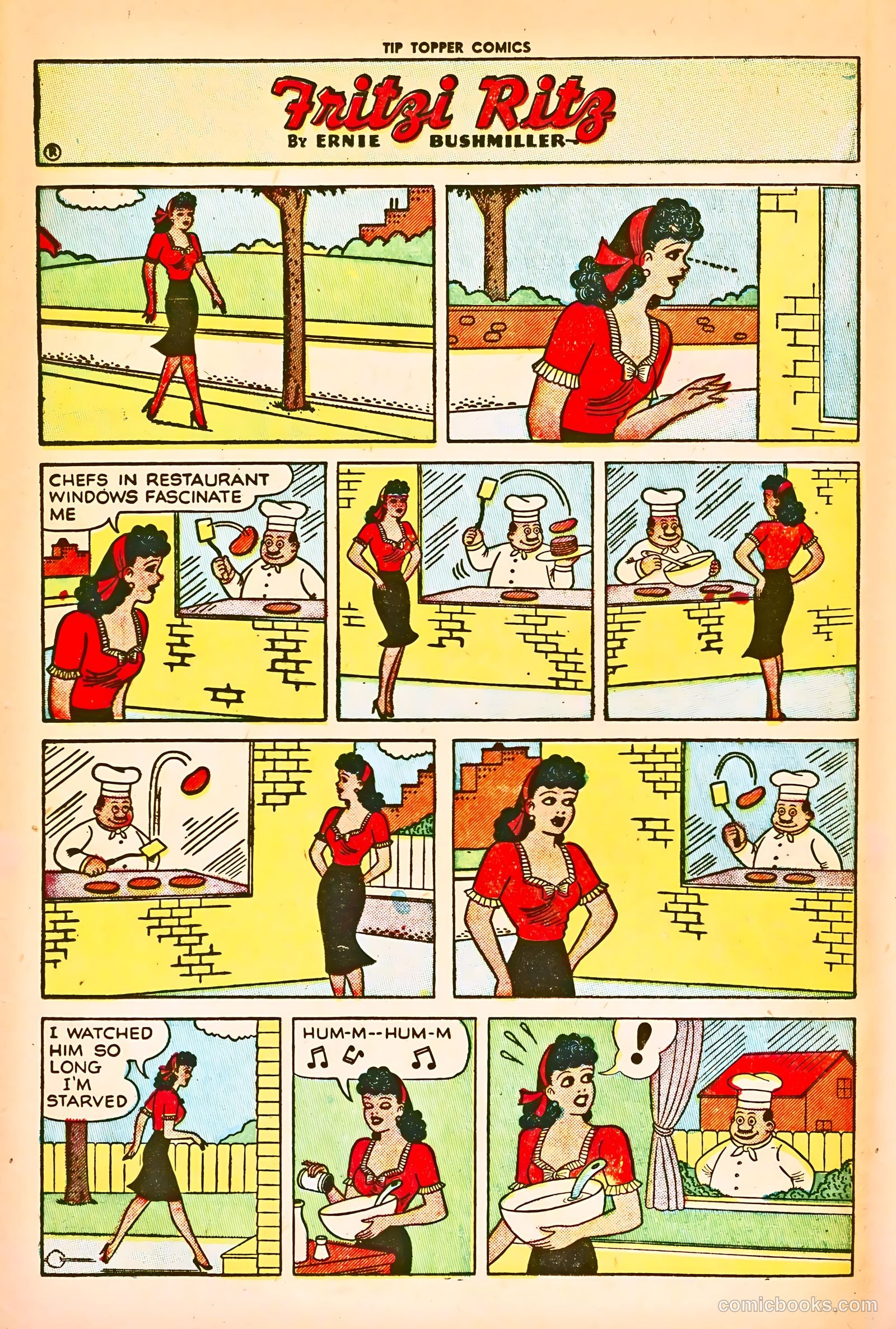 Tip Topper Comics #19 (1952) — page 20 of 28