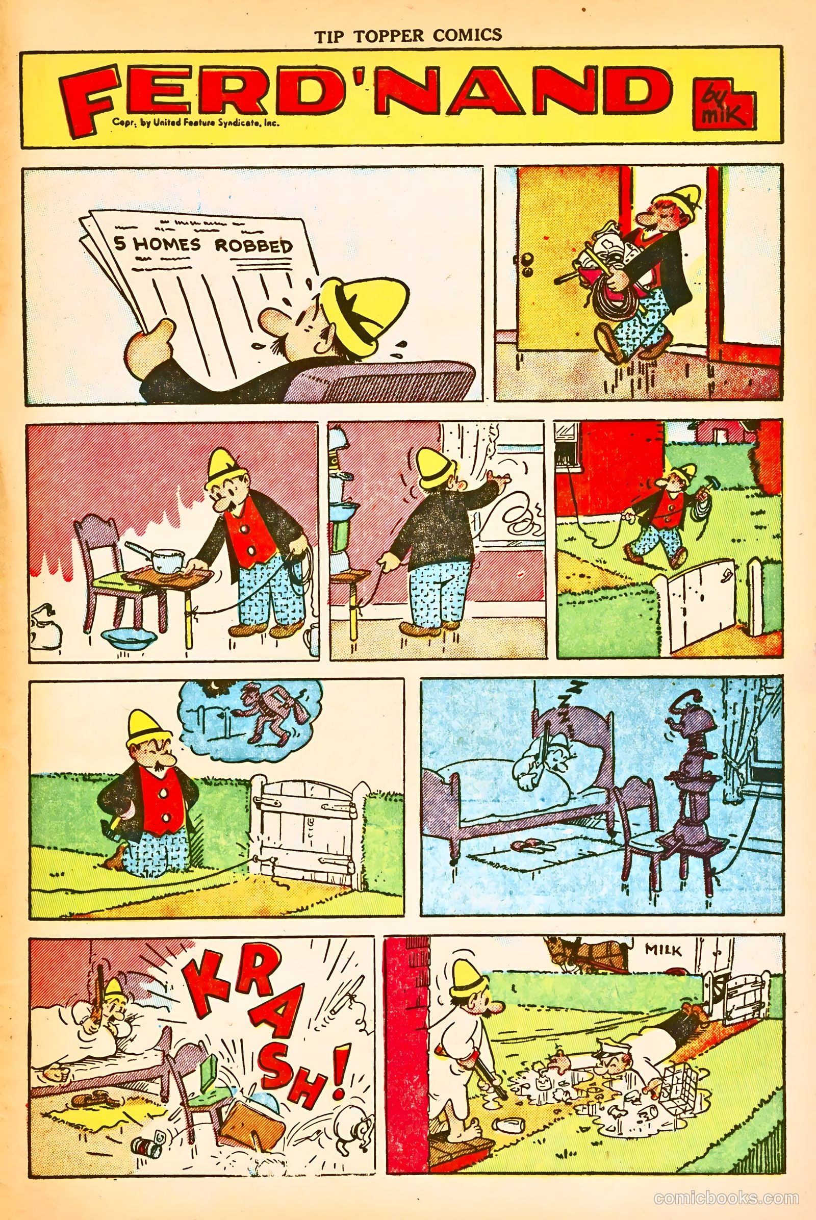 Tip Topper Comics #19 (1952) — page 25 of 28