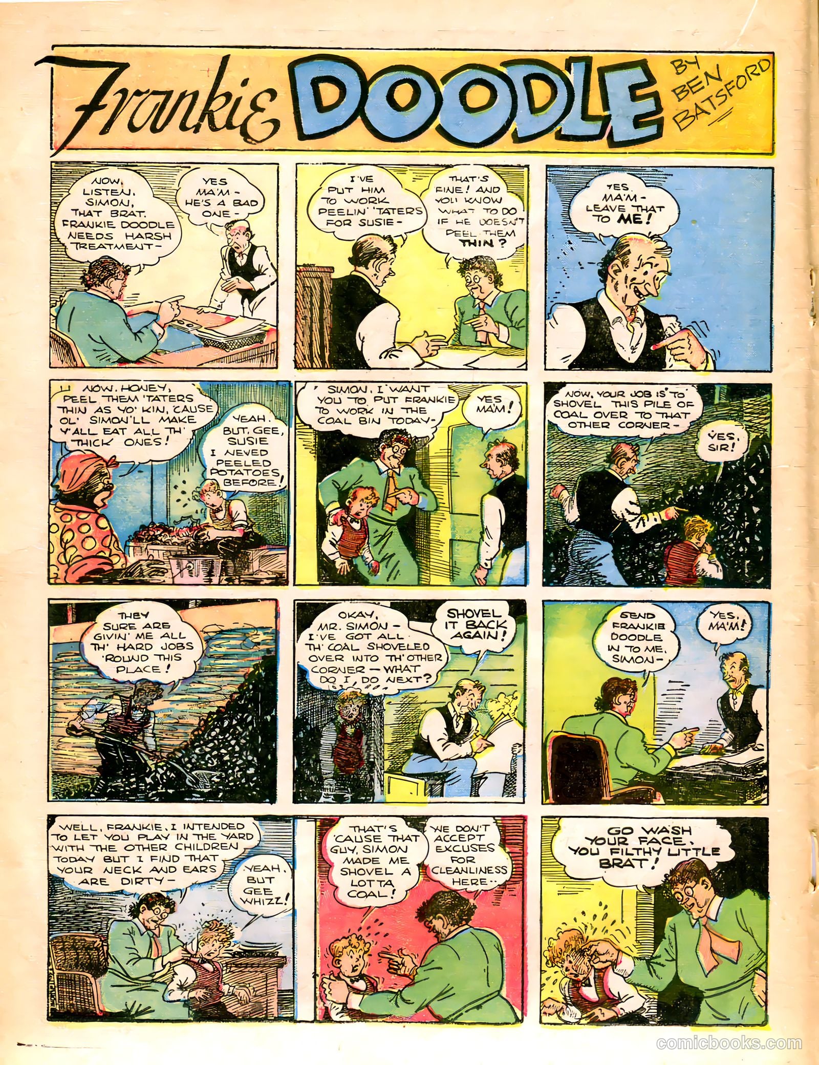 Tip Topper Comics #20 (1952) — page 22 of 53